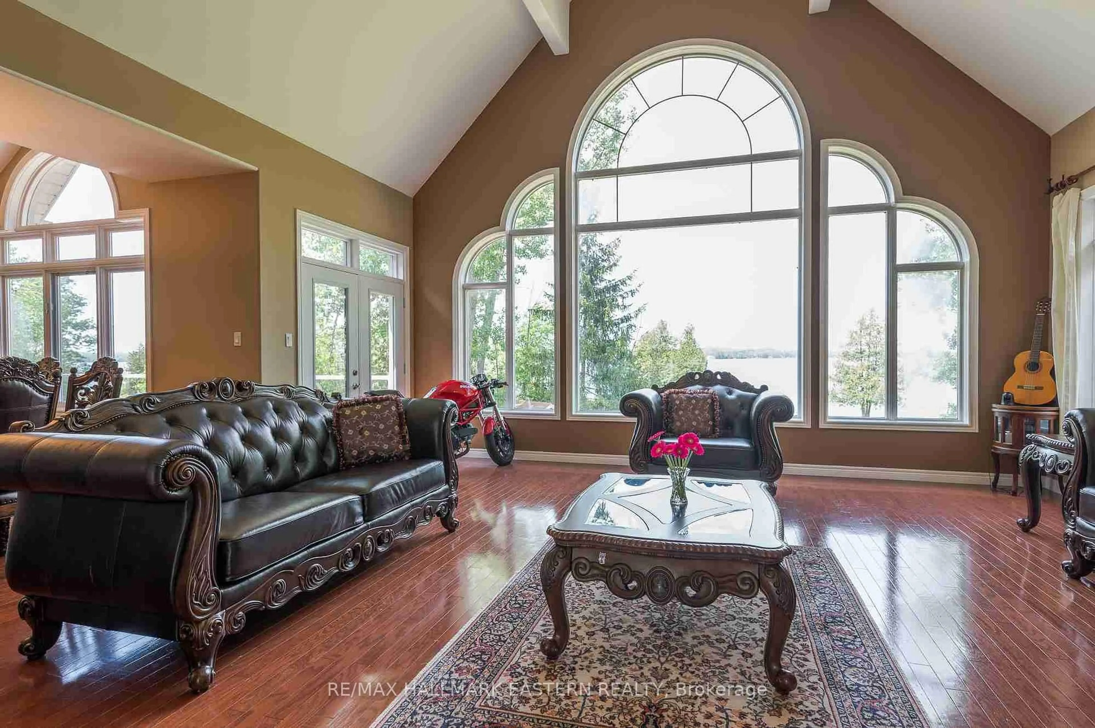 Living room with furniture, ceramic/tile floor for 10 Earl Kennedy Rd, Kawartha Lakes Ontario K0M 1L0