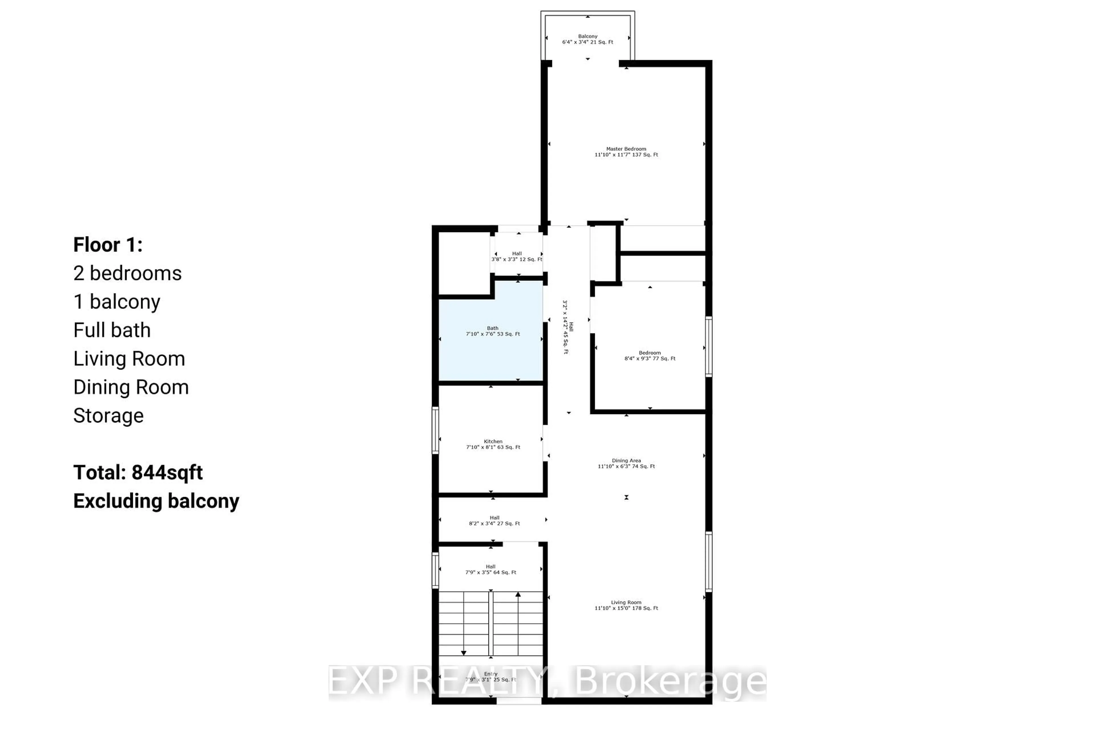 Floor plan for 244 Westhaven Cres, Ottawa Ontario K1Z 7G3