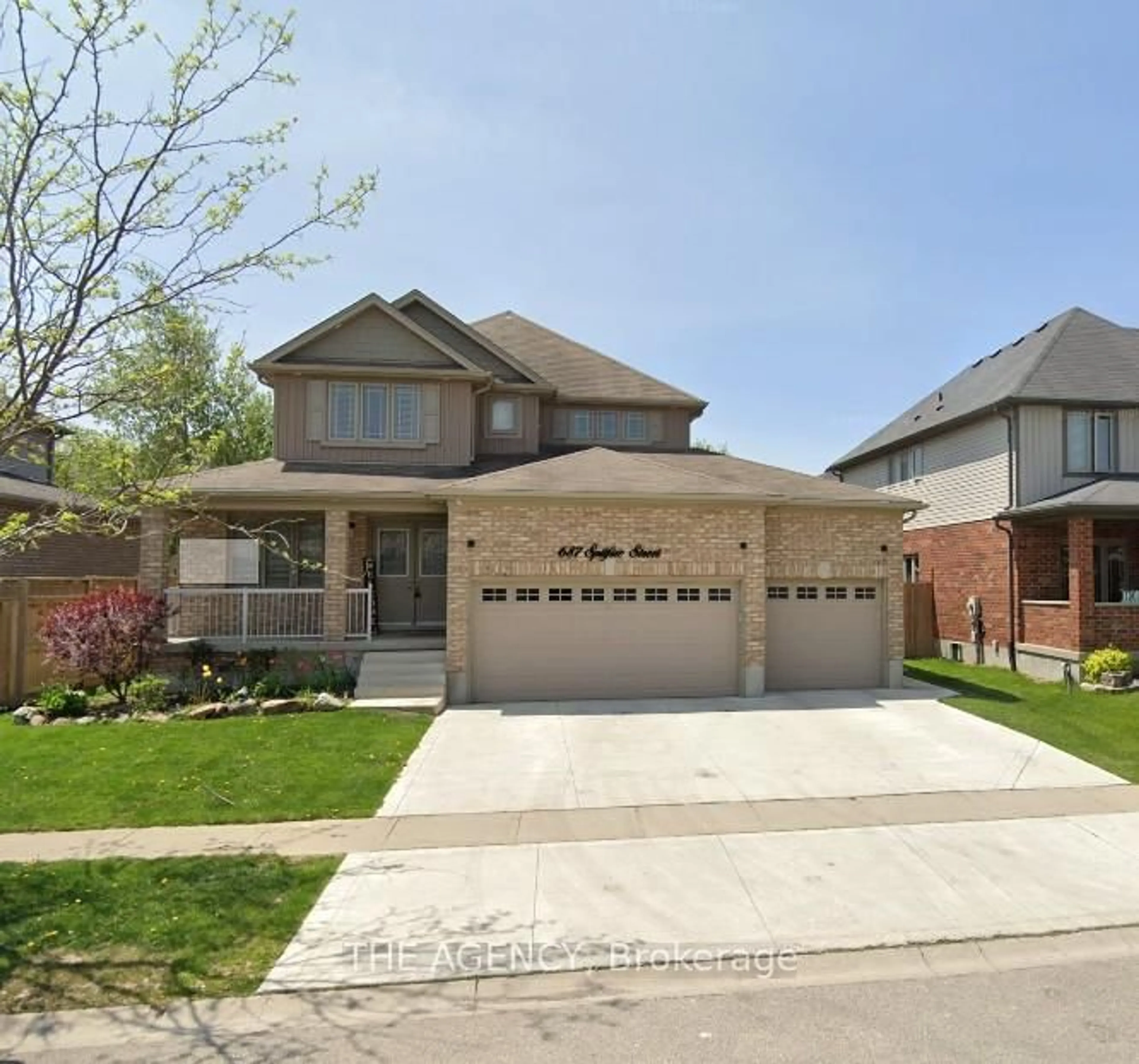 Home with brick exterior material, street for 687 Spitfire St, Woodstock Ontario N4T 0B1