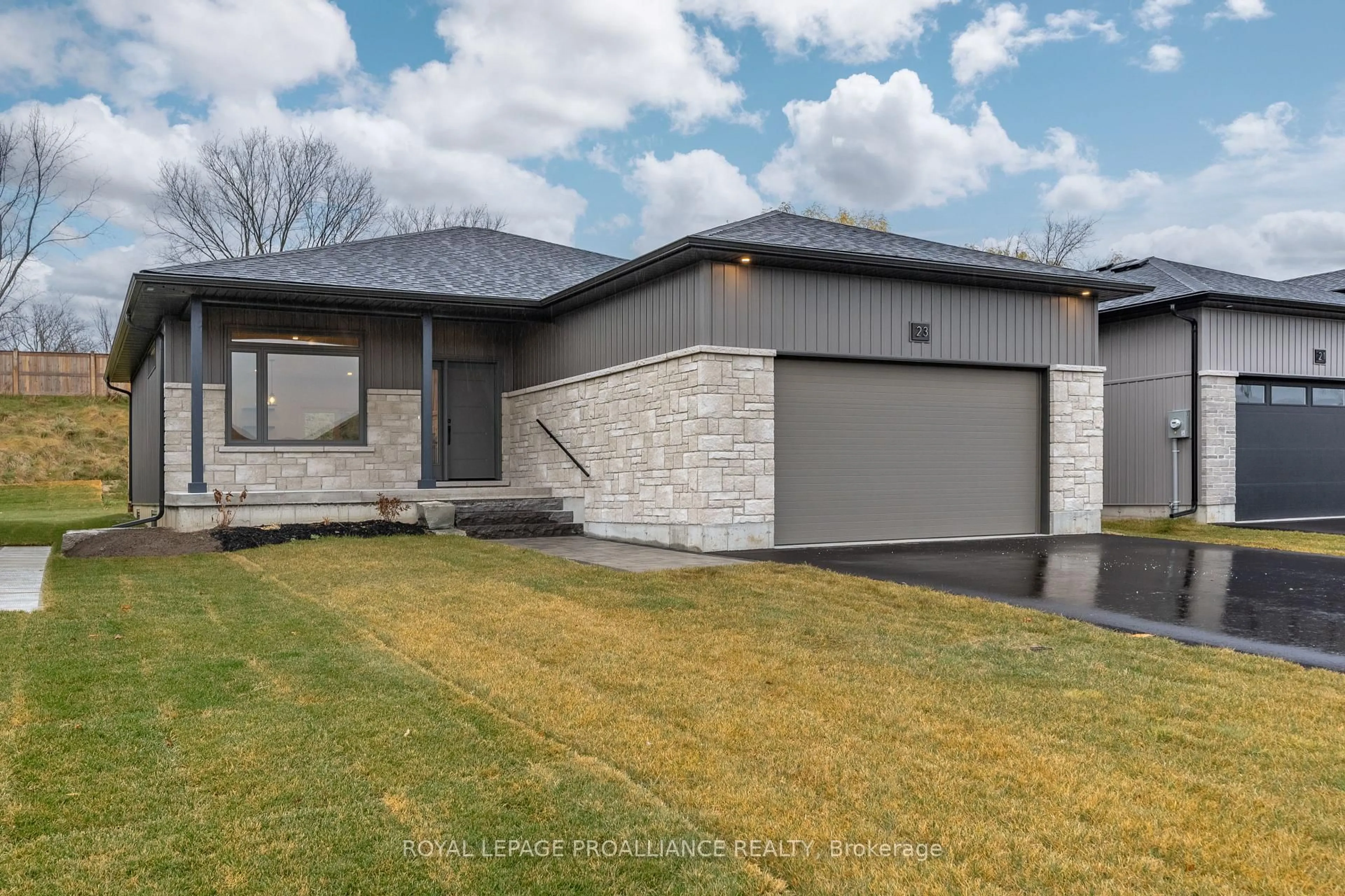 Home with brick exterior material, street for 23 Schmidt Way, Quinte West Ontario K8V 0L5
