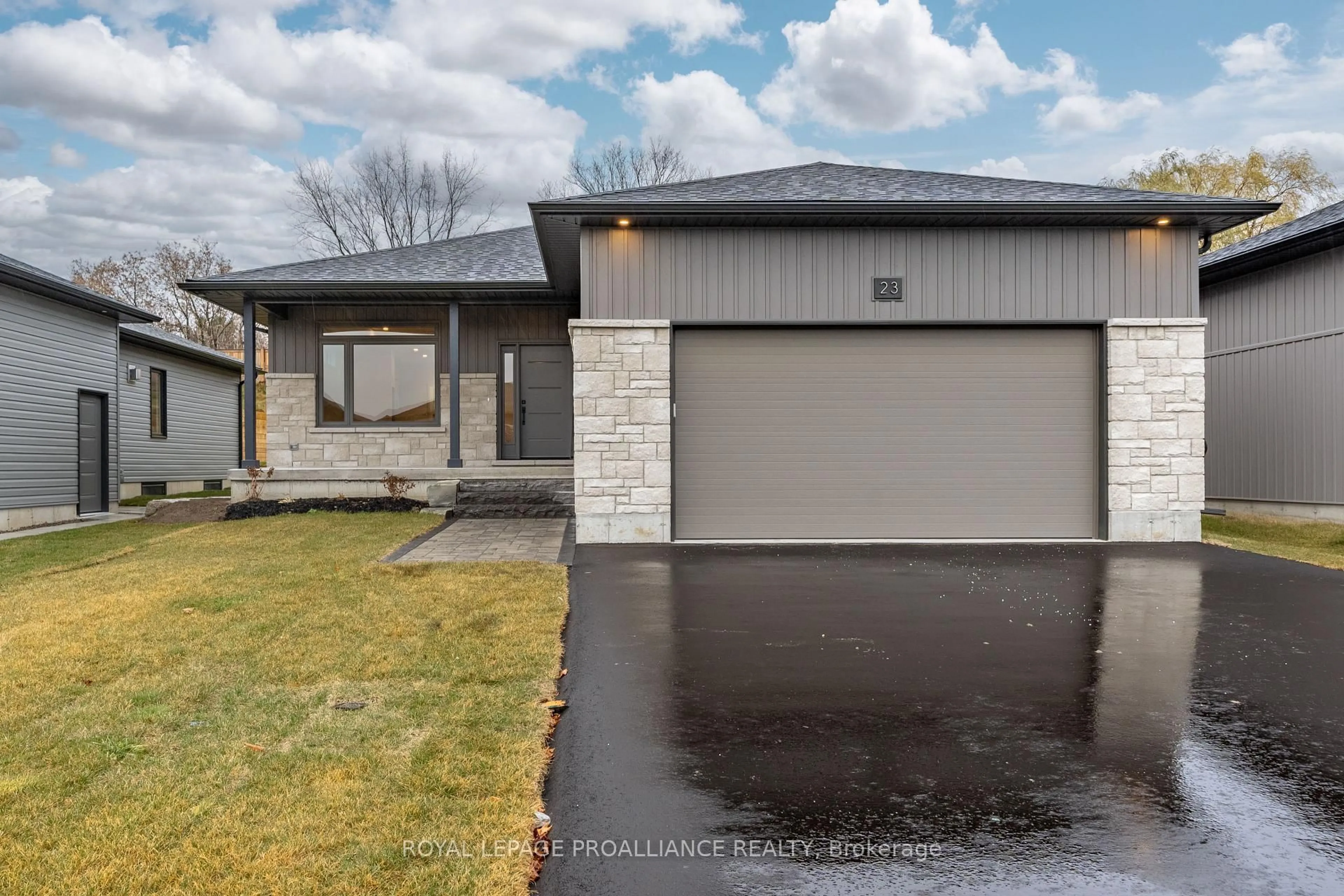 Home with brick exterior material, street for 23 Schmidt Way, Quinte West Ontario K8V 0L5