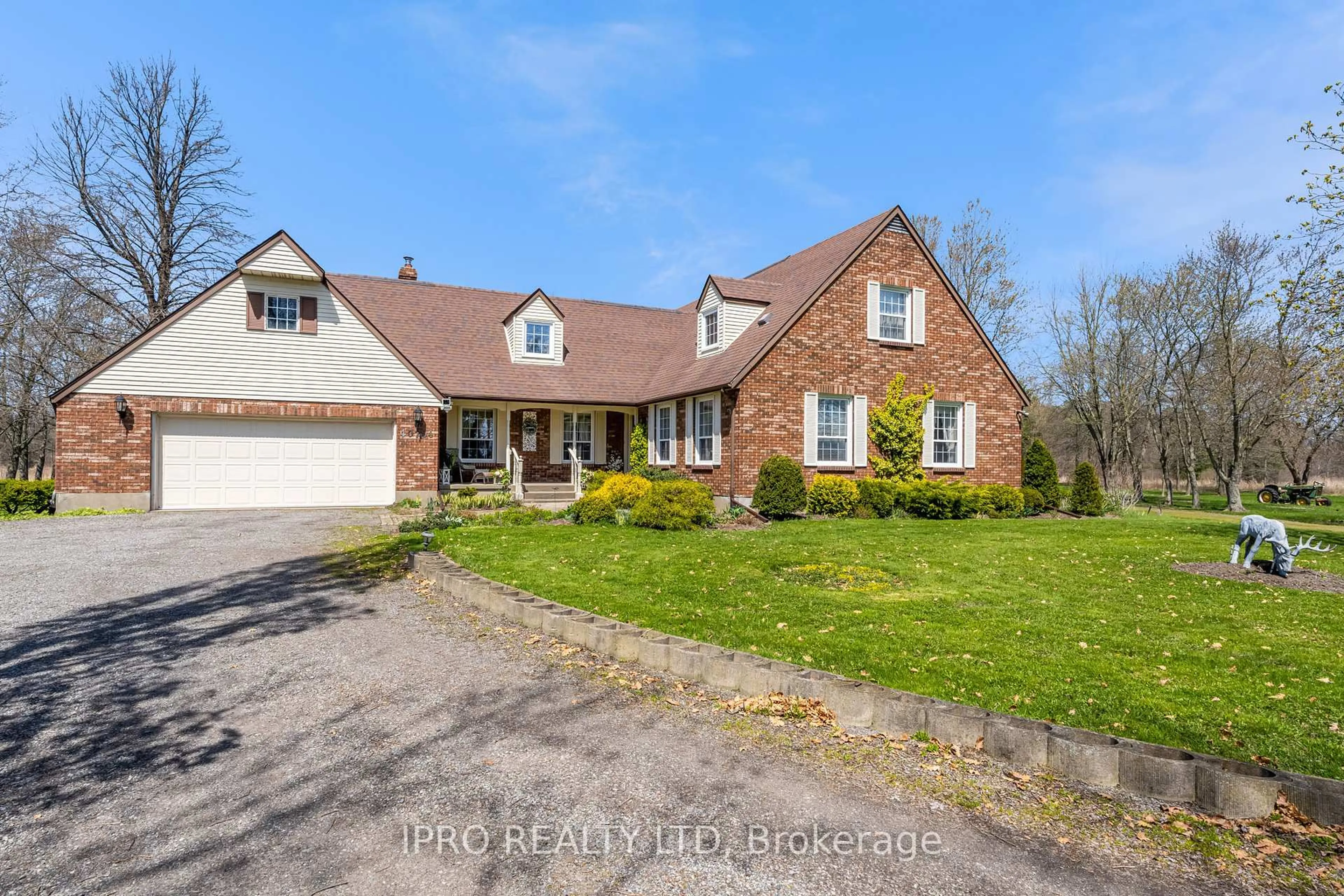 Home with brick exterior material, street for 40764 Forks Rd, Wainfleet Ontario L0S 1V0