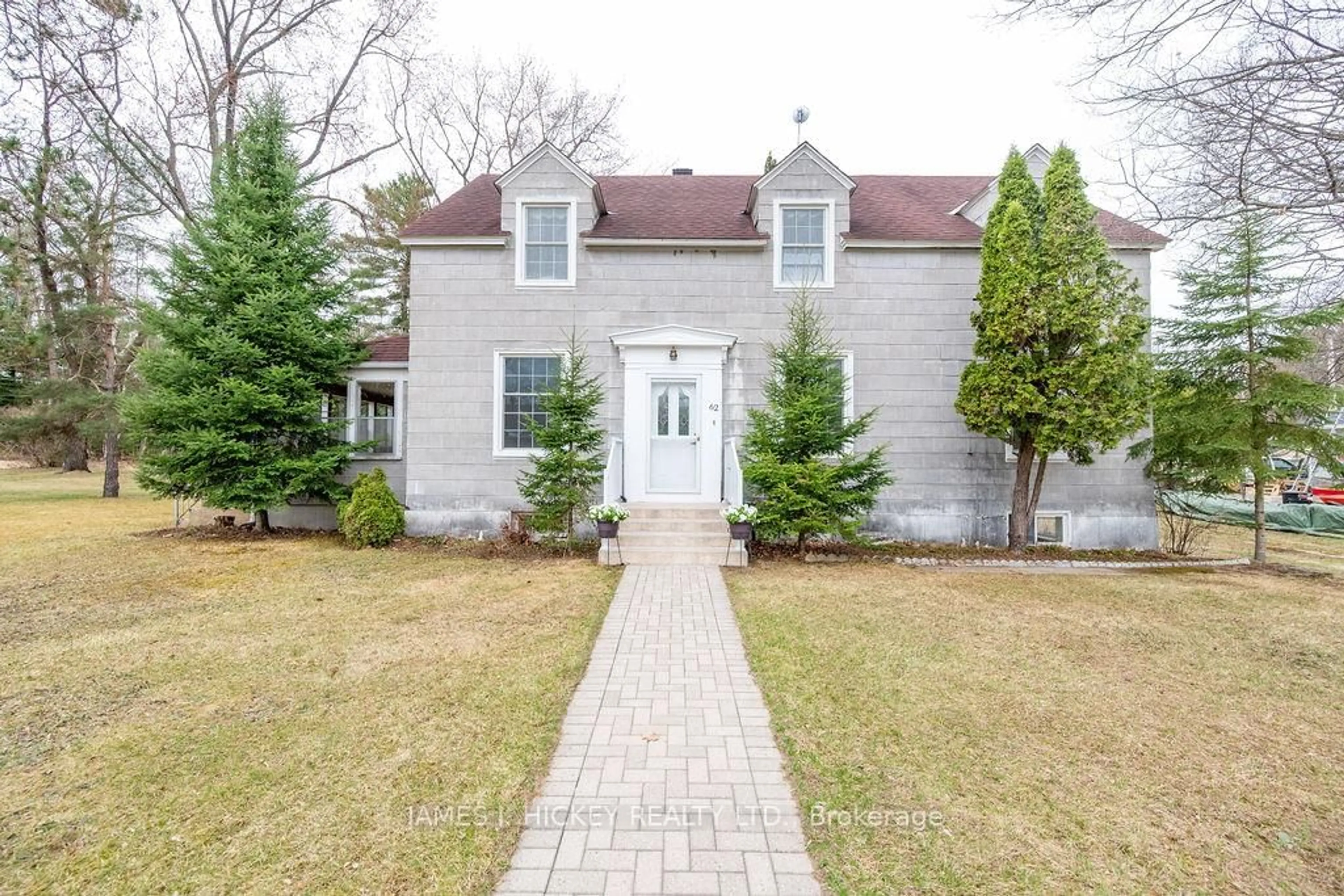 Home with brick exterior material, street for 62 Parkdale Ave, Deep River Ontario K0J 1P0