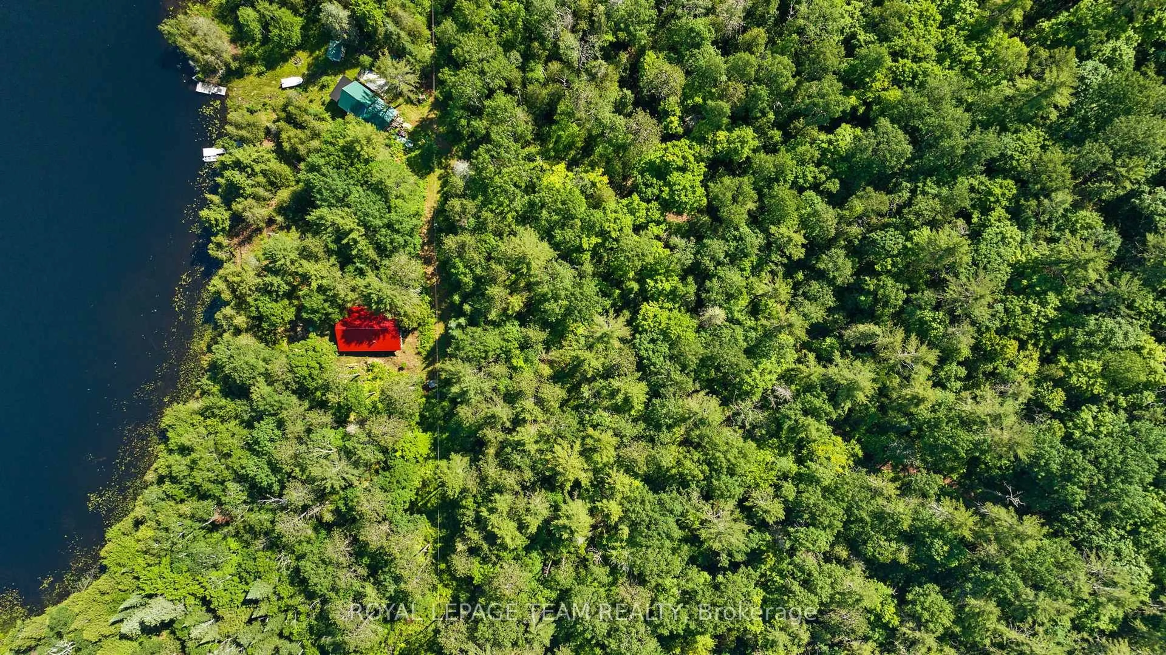 A pic from outside/outdoor area/front of a property/back of a property/a pic from drone, forest/trees view for 9687 MISSISSIPPI RIVER N/A, Ompah Ontario K0H 2J0