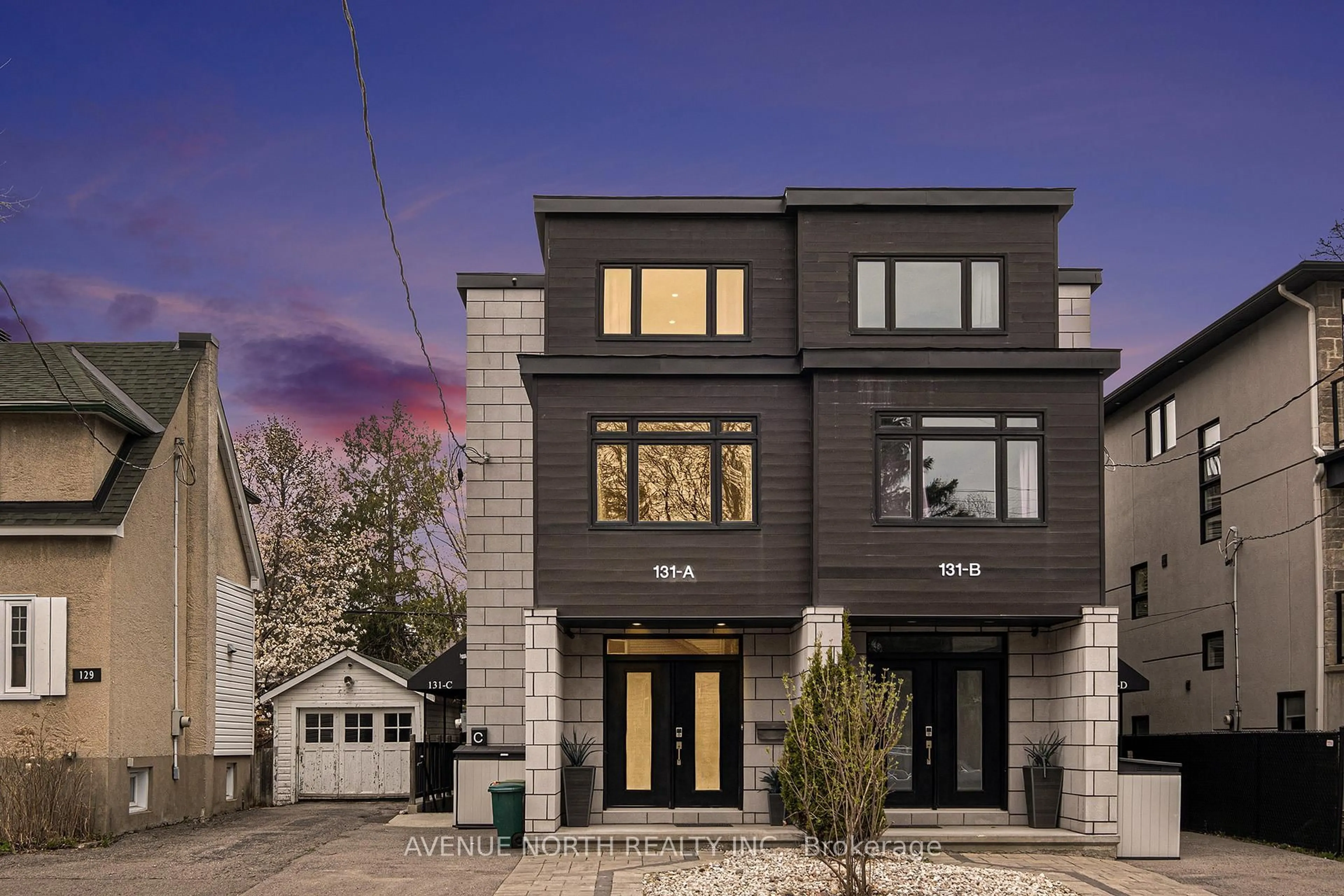 Home with brick exterior material, street for 131A Queen Mary St, Ottawa Ontario K1K 1X4
