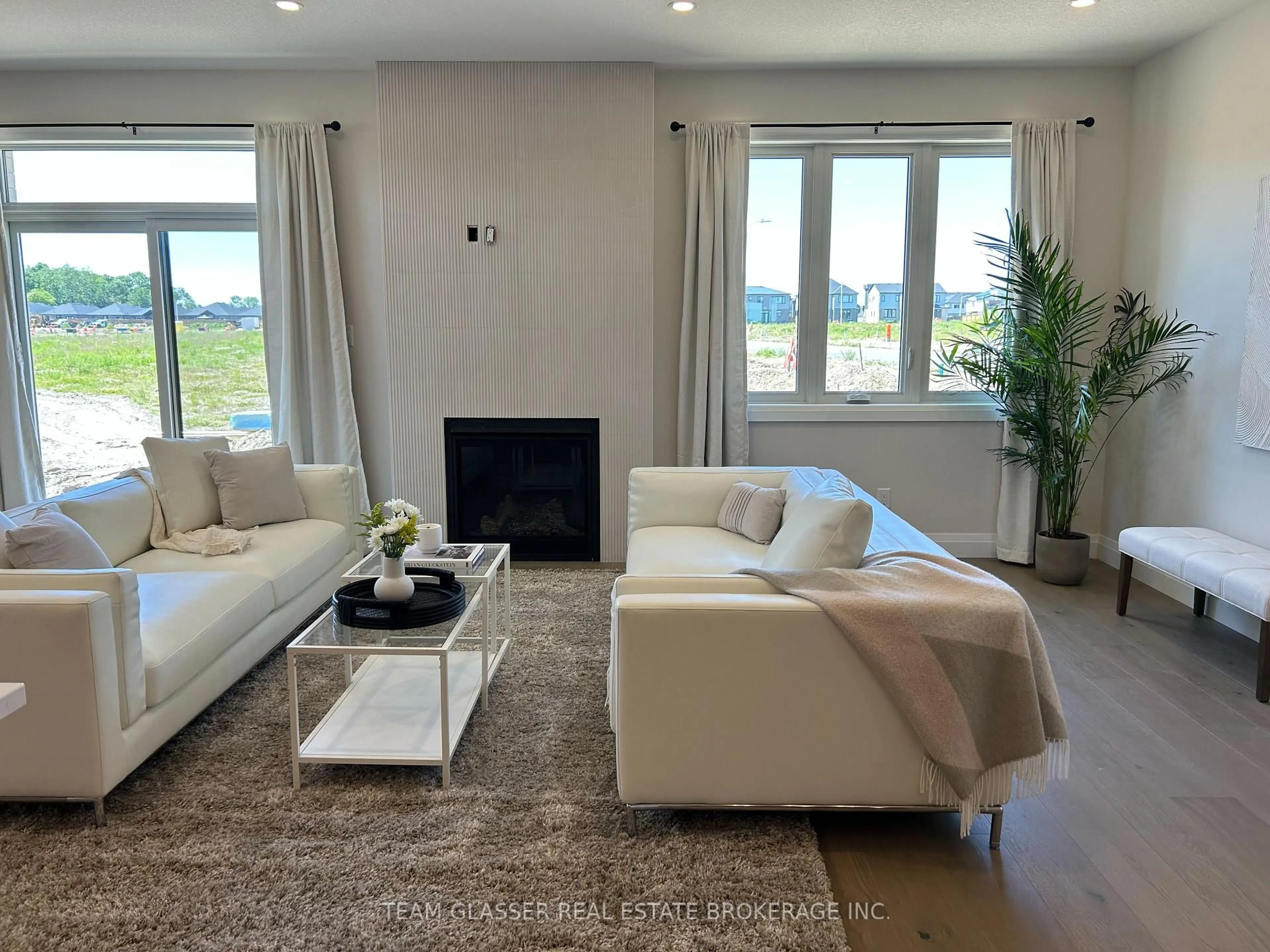 Living room with furniture, unknown for 70 Benner Blvd #Lot 94, Middlesex Centre Ontario N0L 1R0