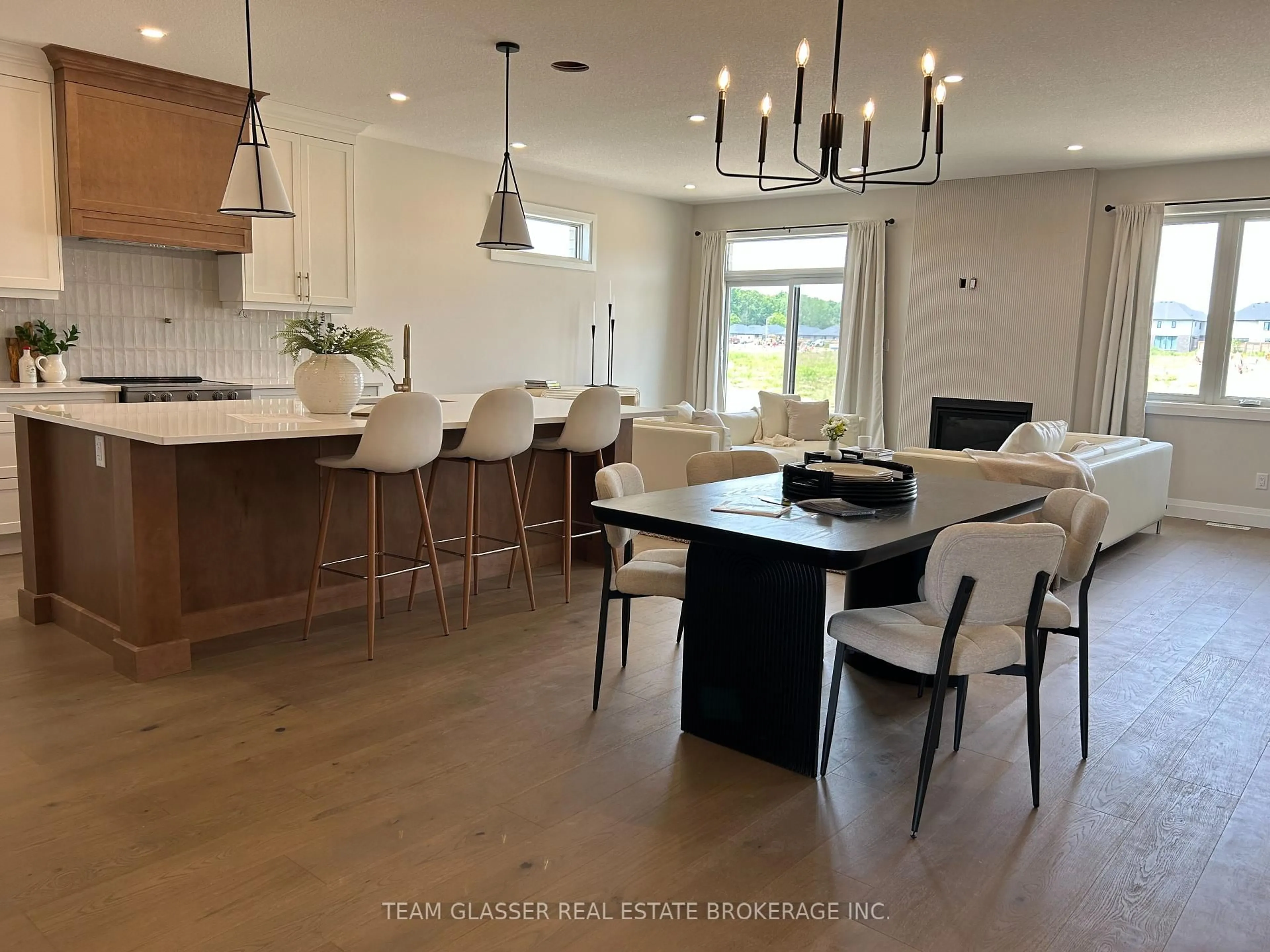 Open concept kitchen, unknown for 70 Benner Blvd #Lot 94, Middlesex Centre Ontario N0L 1R0