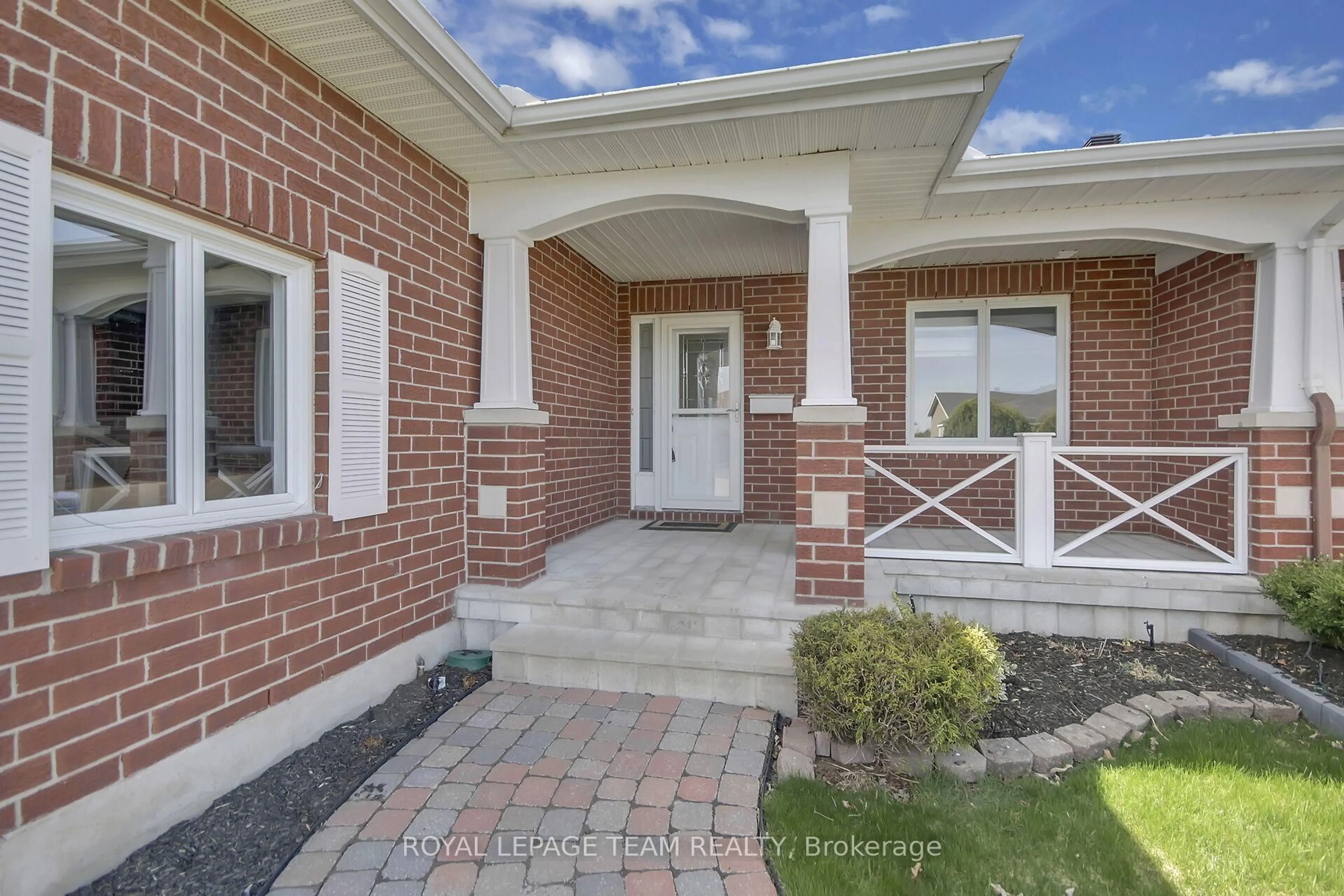 Home with brick exterior material, street for 45 Amberlakes Dr, Ottawa Ontario K2S 2A2