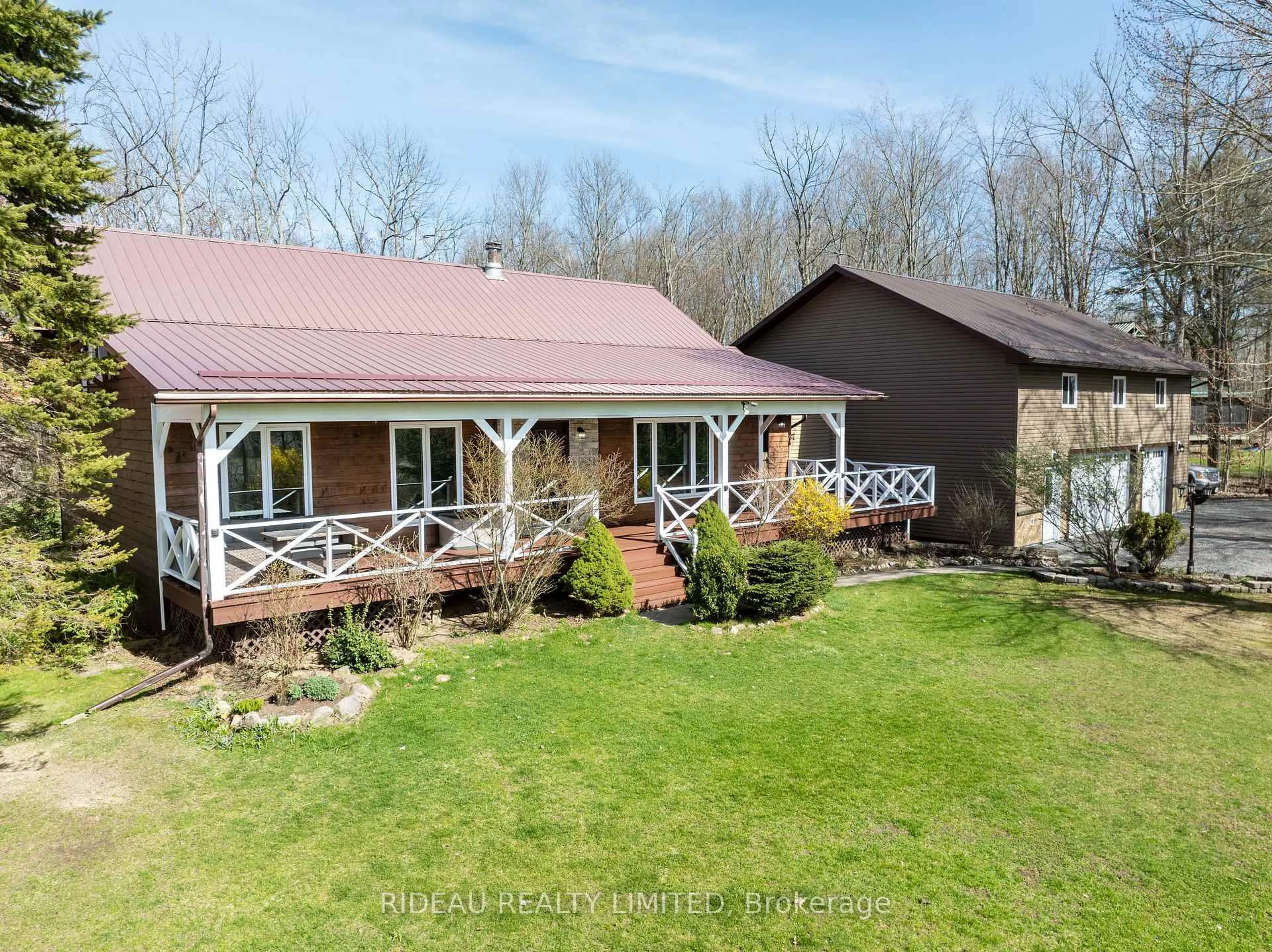 A pic from outside/outdoor area/front of a property/back of a property/a pic from drone, water/lake/river/ocean view for 303 Tower Rd, Front of Leeds & Seeleys Bay Ontario K0E 1L0