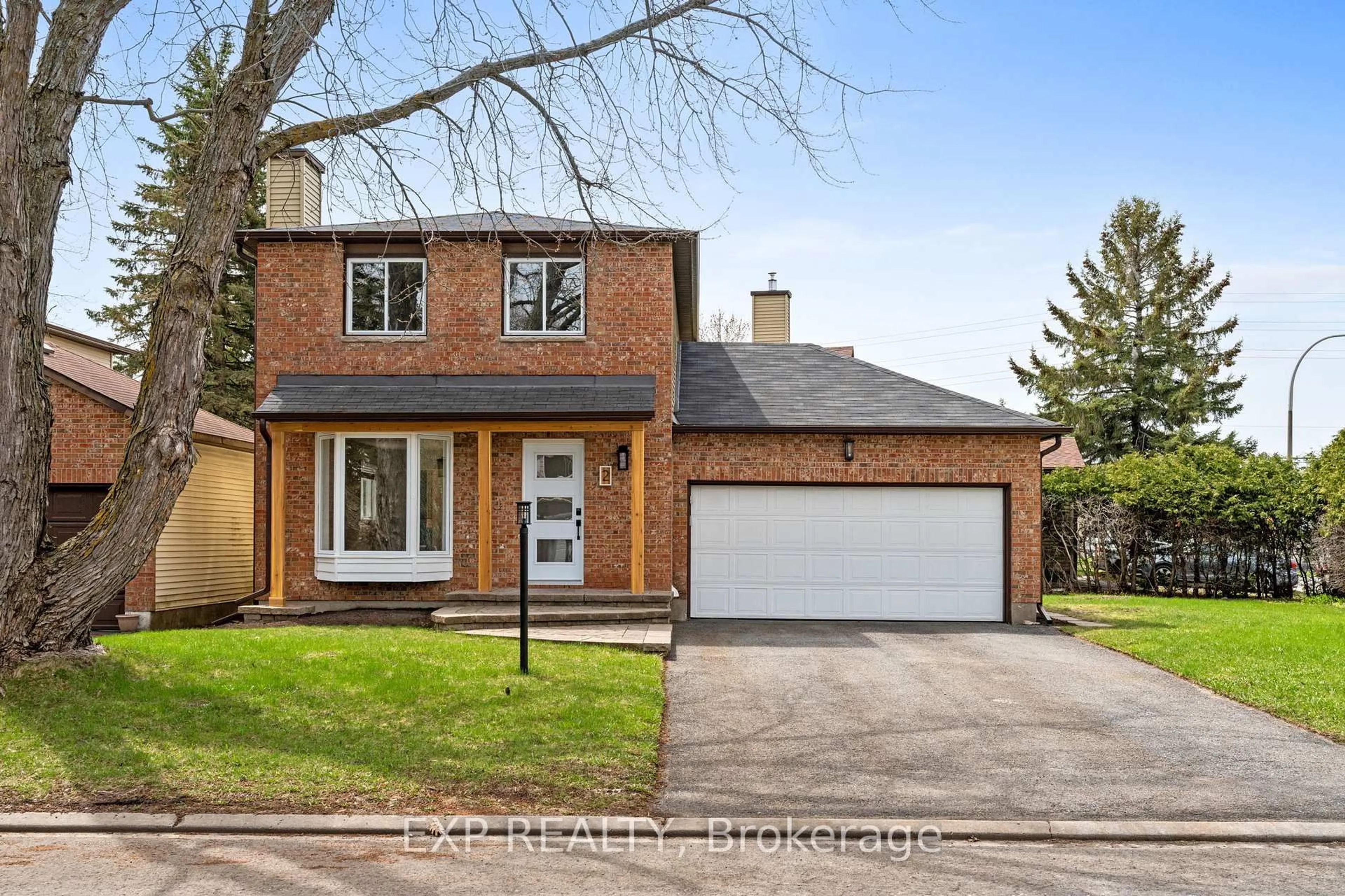 Home with brick exterior material, street for 2 Equestrian Dr, Ottawa Ontario K2M 1C6