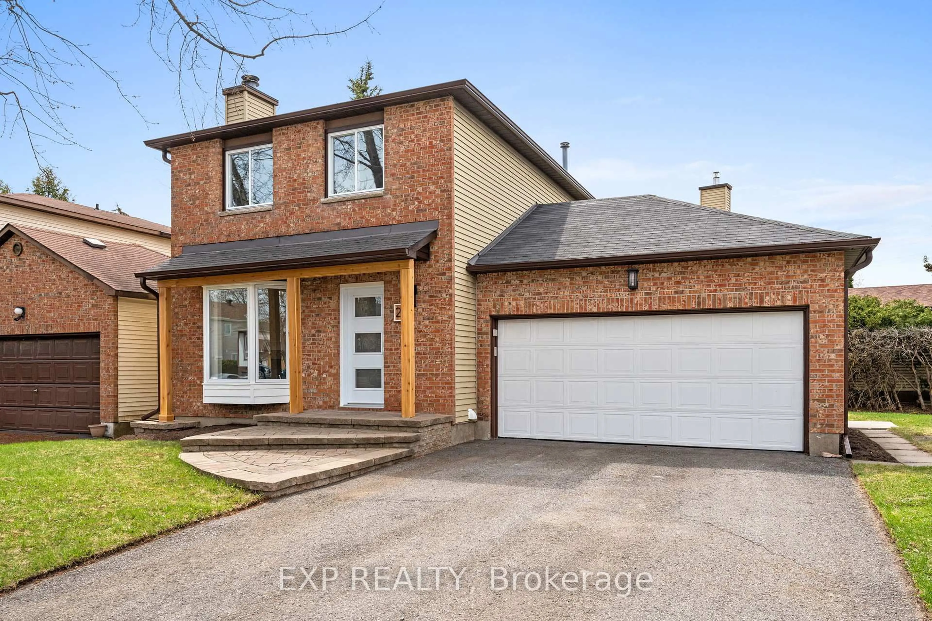 Home with brick exterior material, street for 2 Equestrian Dr, Ottawa Ontario K2M 1C6