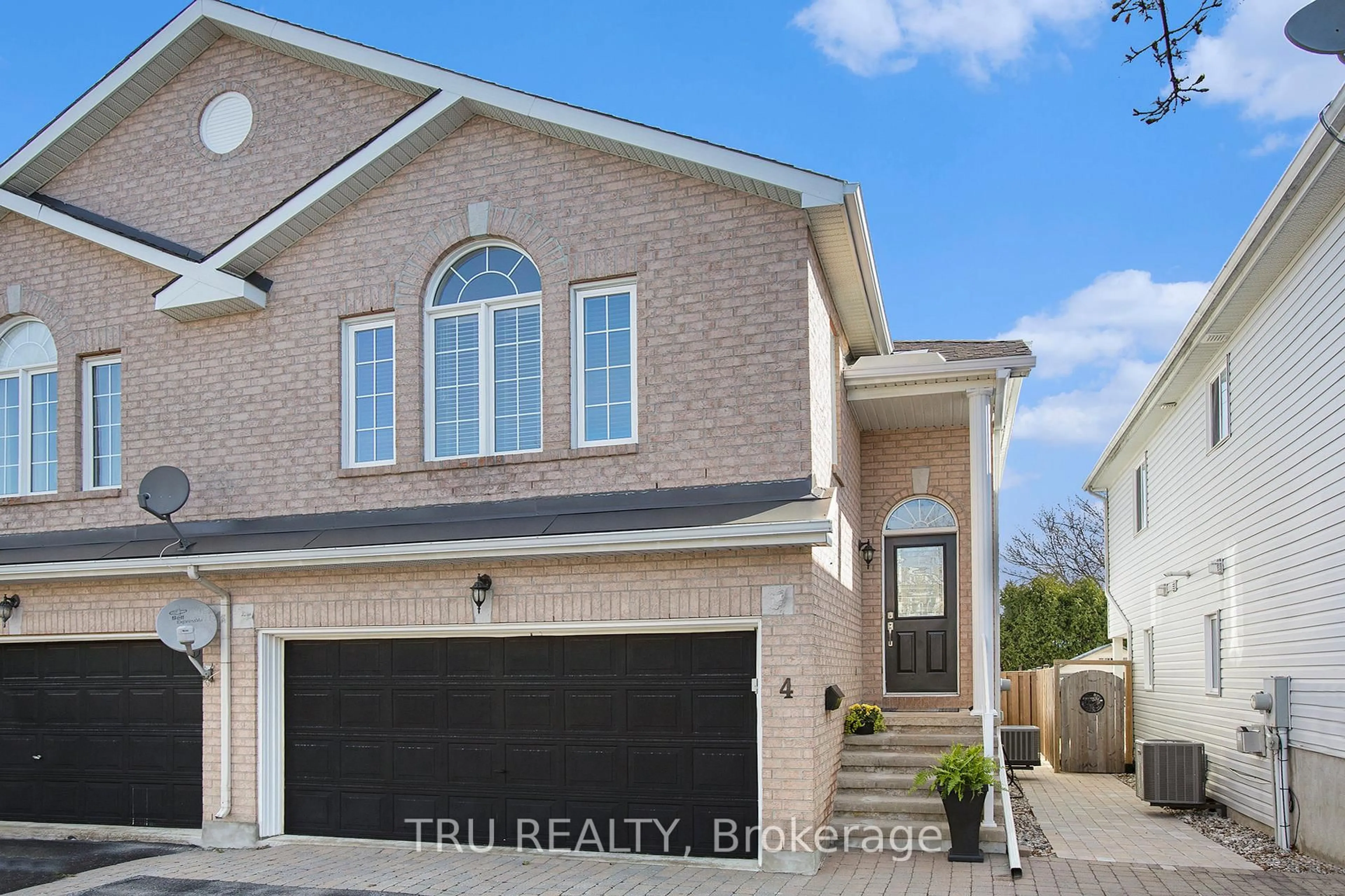 Home with brick exterior material, street for 4 Castle Glen Cres, Ottawa Ontario K2L 4H1