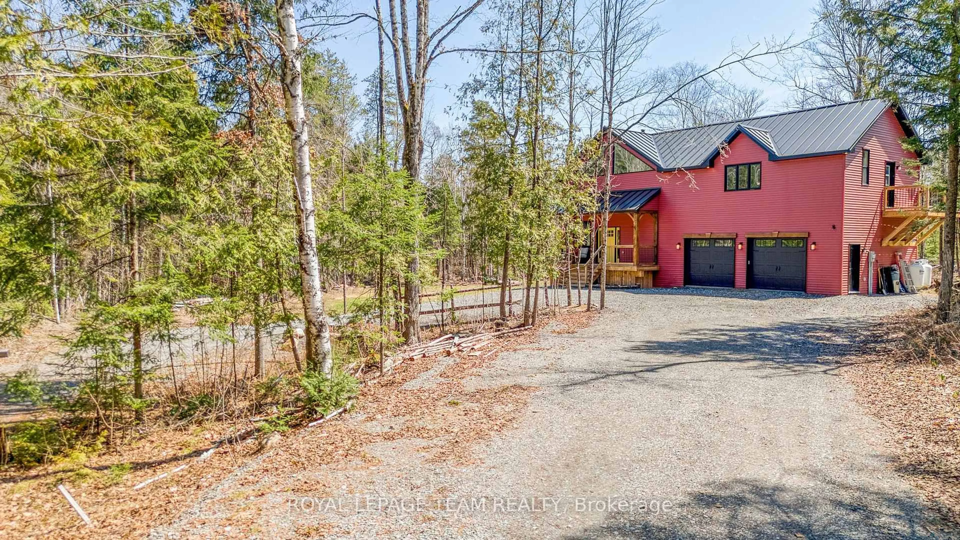 A pic from outside/outdoor area/front of a property/back of a property/a pic from drone, unknown for 2454 Darling Rd, Clayton Ontario K0A 1P0