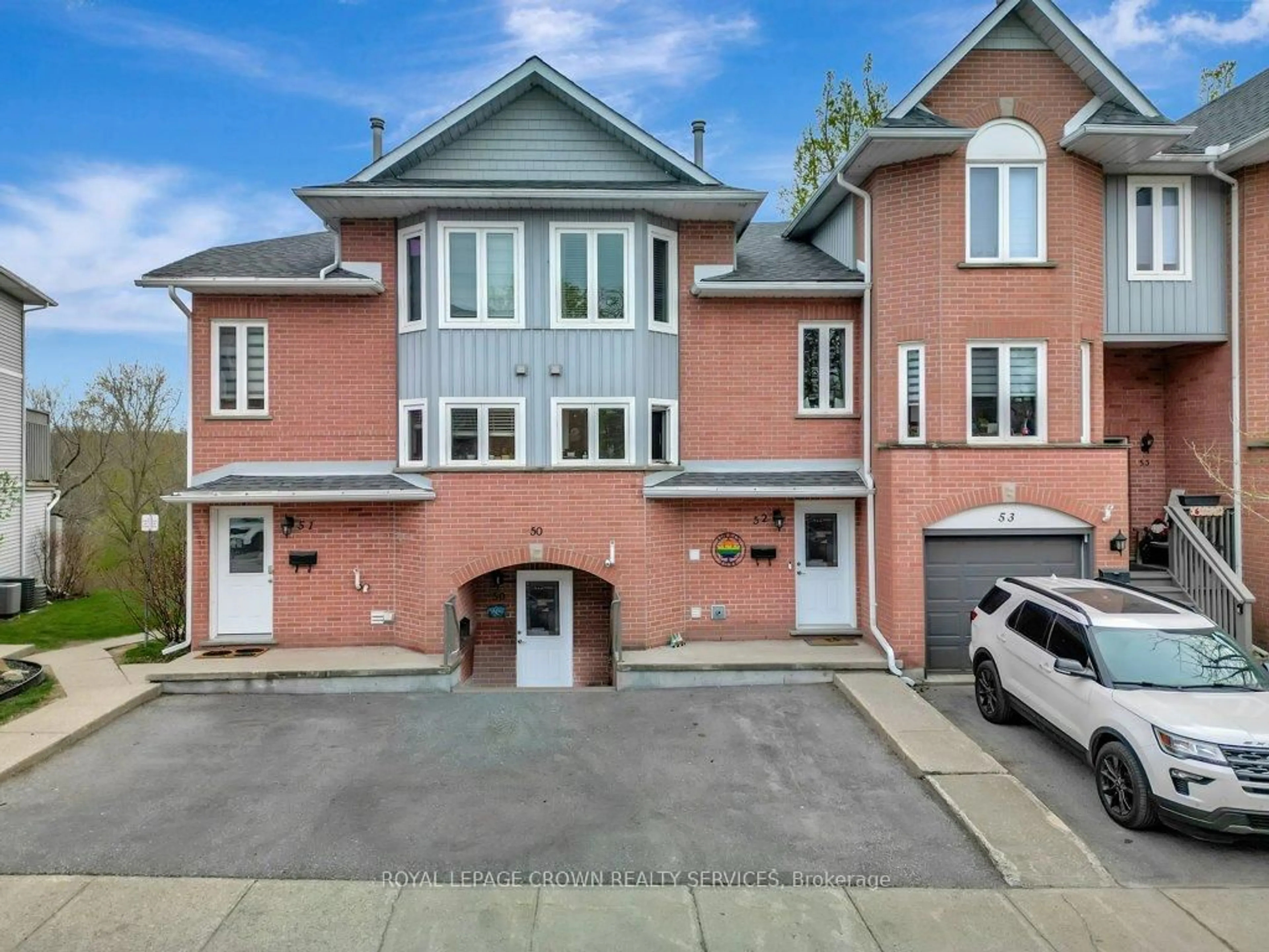 Home with brick exterior material, street for 245 Bishop St #50, Cambridge Ontario N3H 5N2