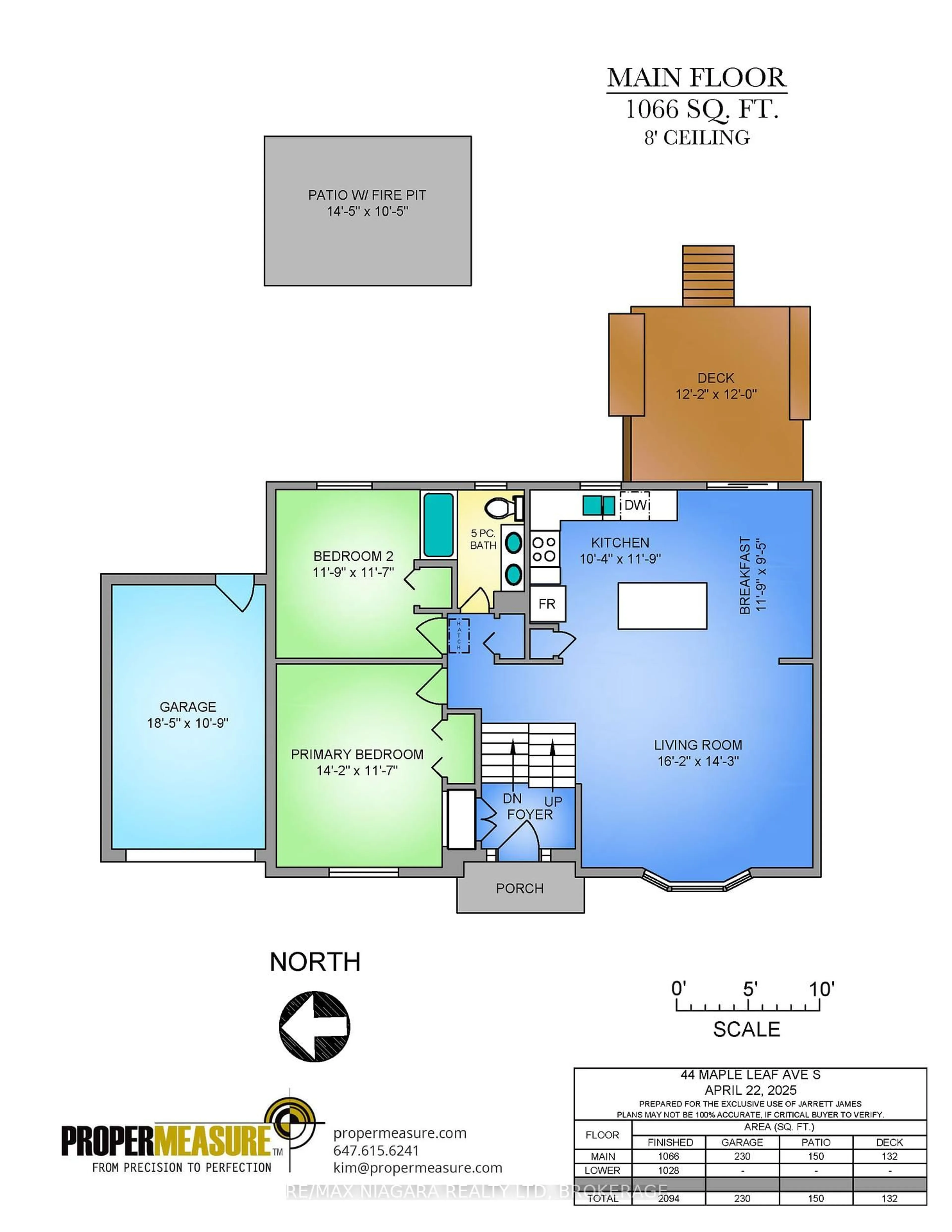 Floor plan for 44 Maple Leaf Ave, Fort Erie Ontario L0S 1N0
