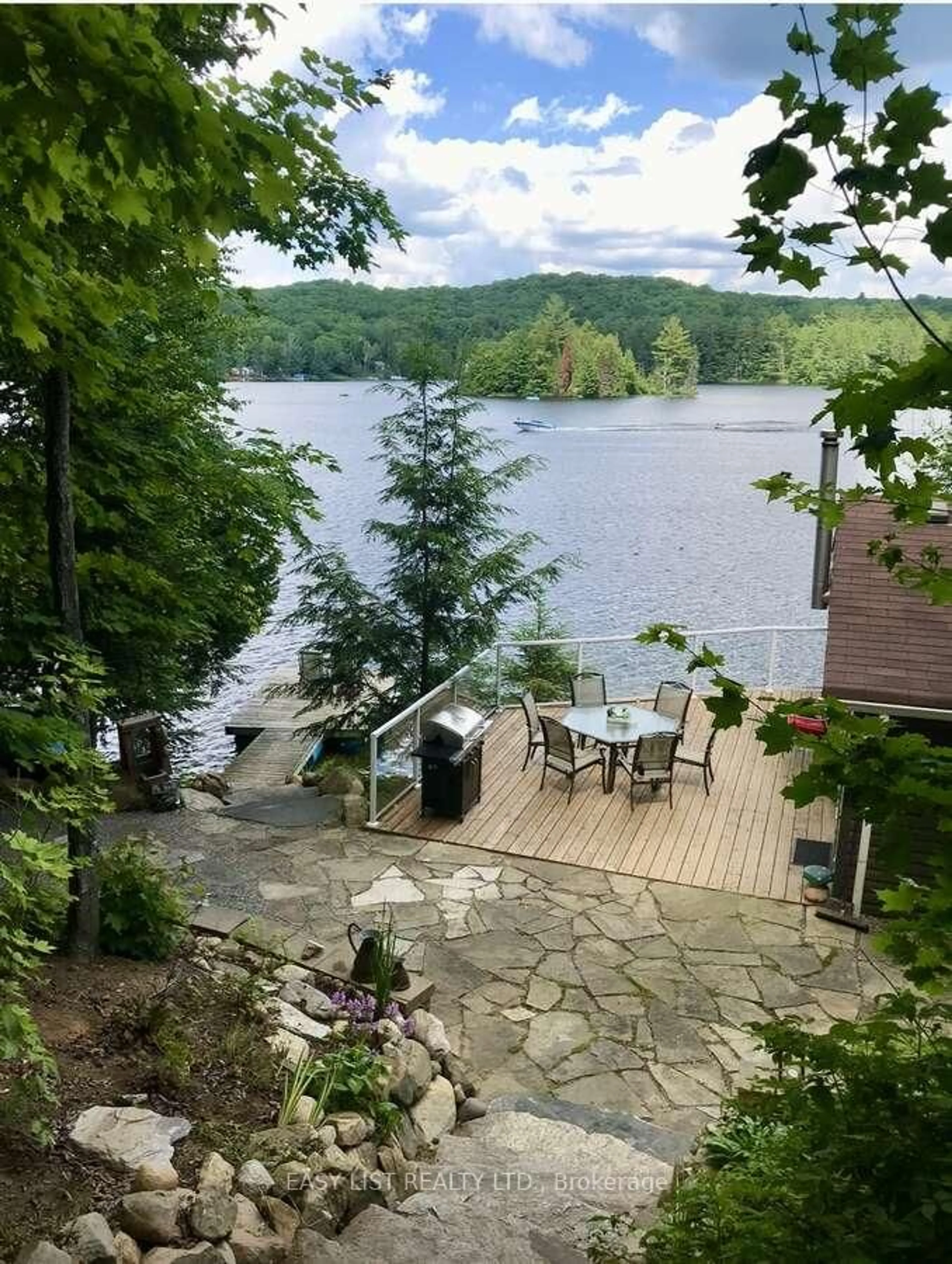 Patio, water/lake/river/ocean view for 61 Maple Dr, Perry Ontario P0A 1J0