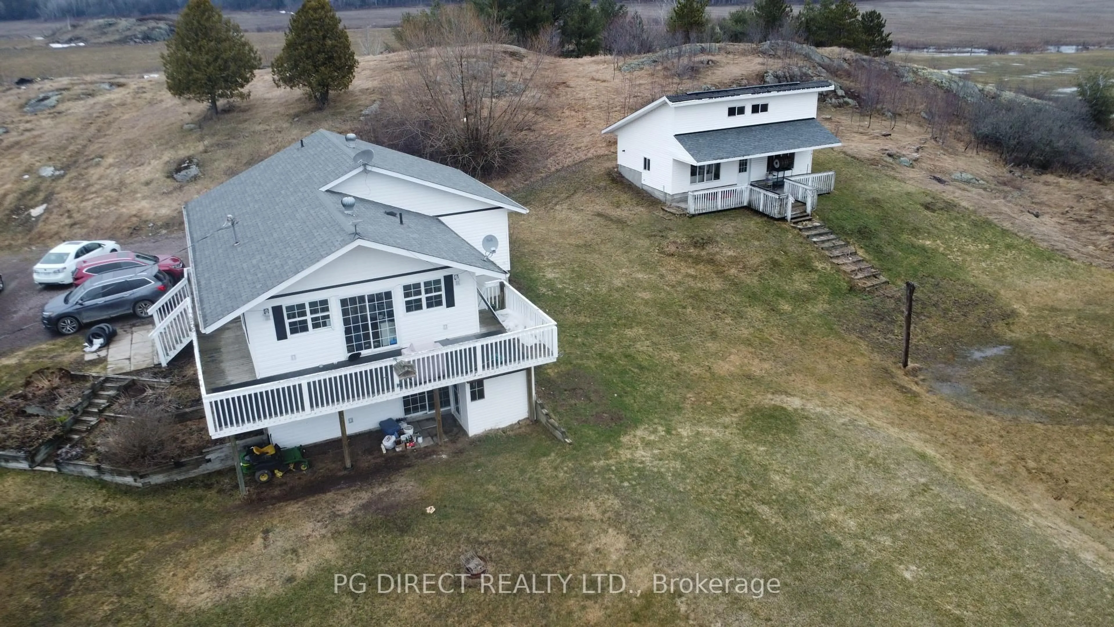 A pic from outside/outdoor area/front of a property/back of a property/a pic from drone, unknown for Lot 5 Piquette Rd, West Nipissing Ontario P0H 2M0
