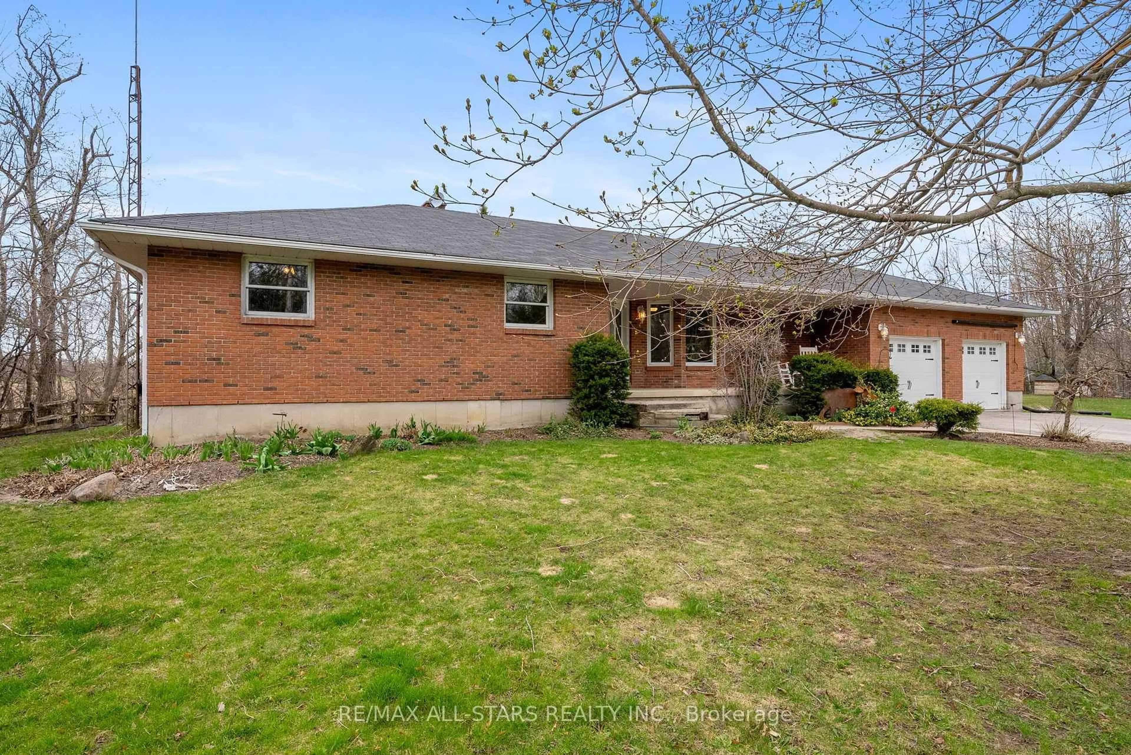 Home with brick exterior material, street for 863 LINDEN VALLEY Rd, Kawartha Lakes Ontario K0M 2T0