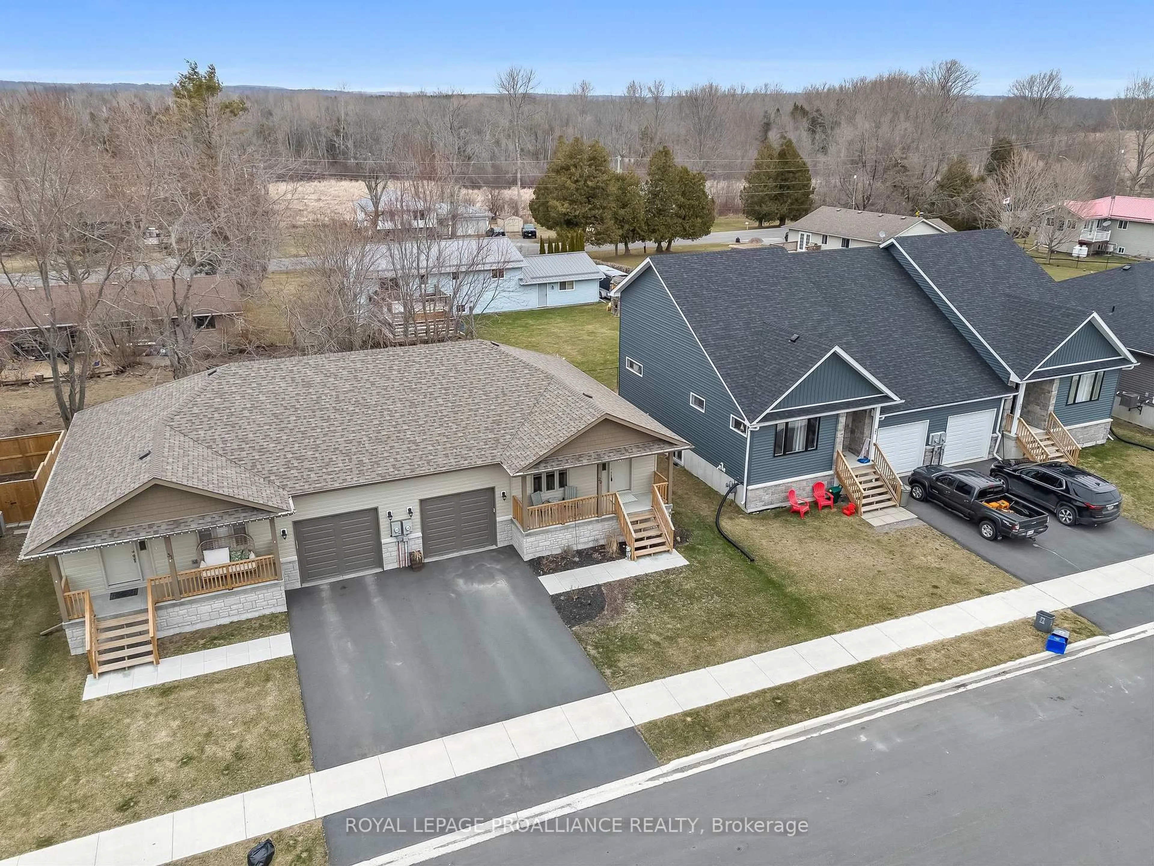 A pic from outside/outdoor area/front of a property/back of a property/a pic from drone, street for 29 Rabbit Rd, Brighton Ontario K0K 1H0