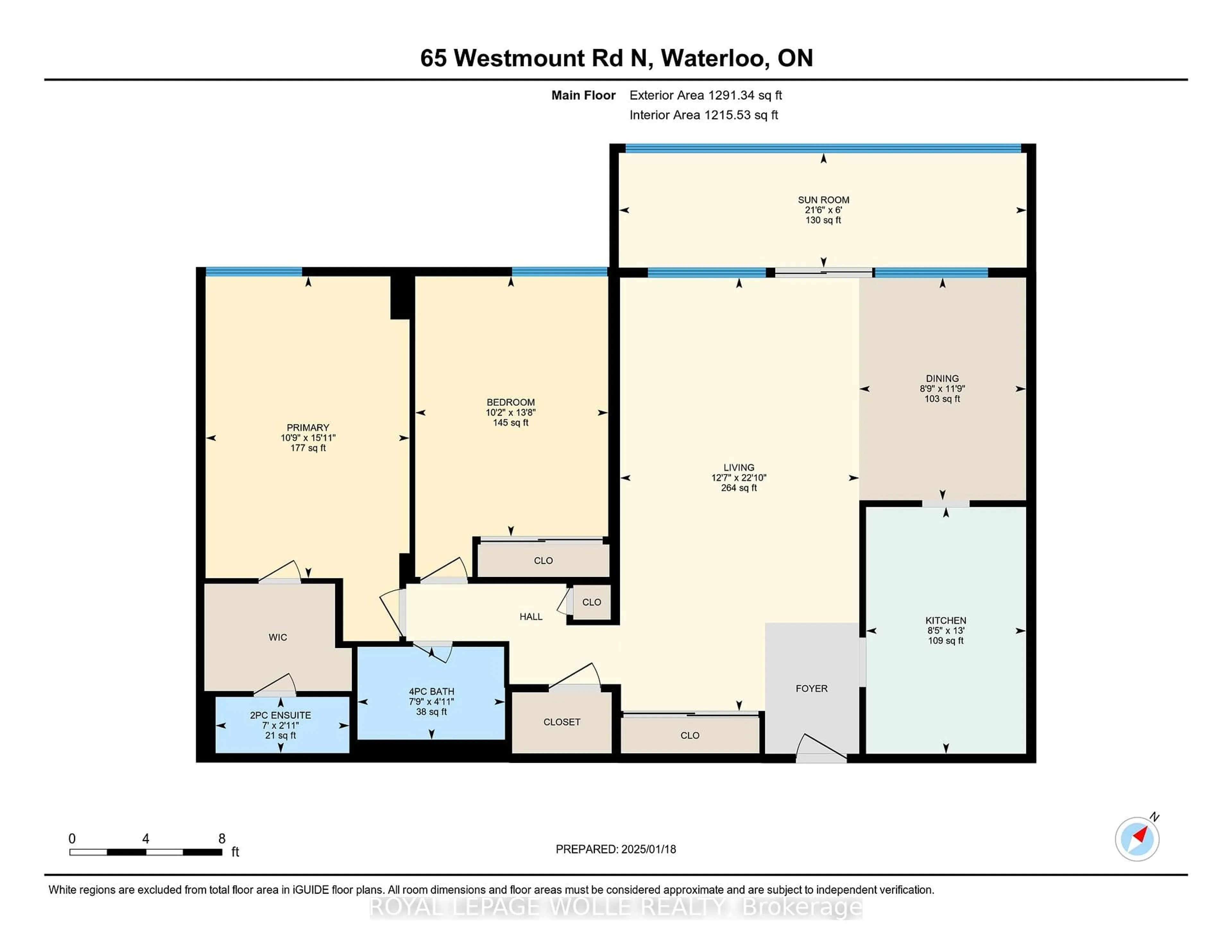 Floor plan for 65 Westmount Rd, Waterloo Ontario N2L 5G6