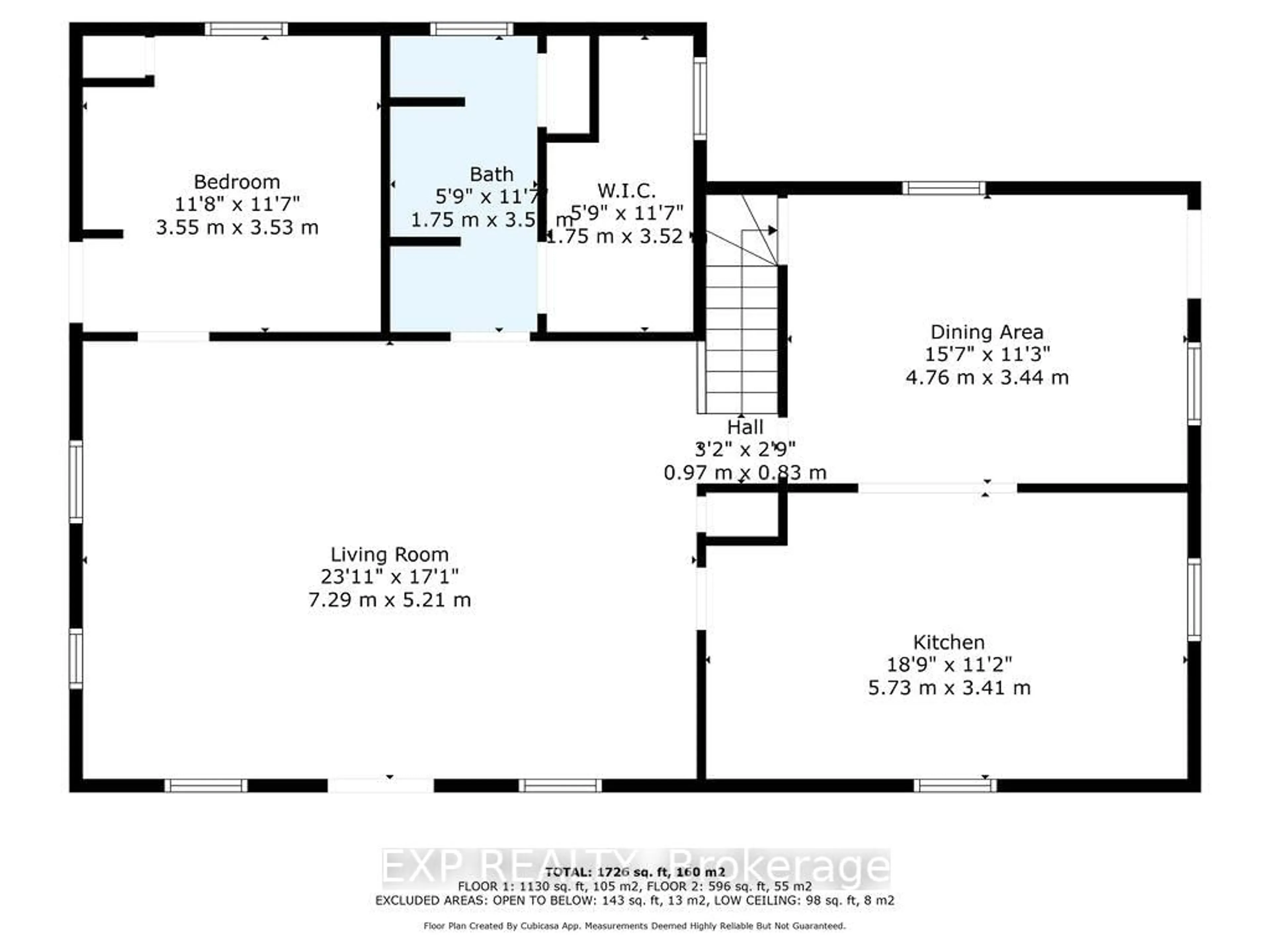 Floor plan for 140 William St, North Middlesex Ontario N0M 2A0