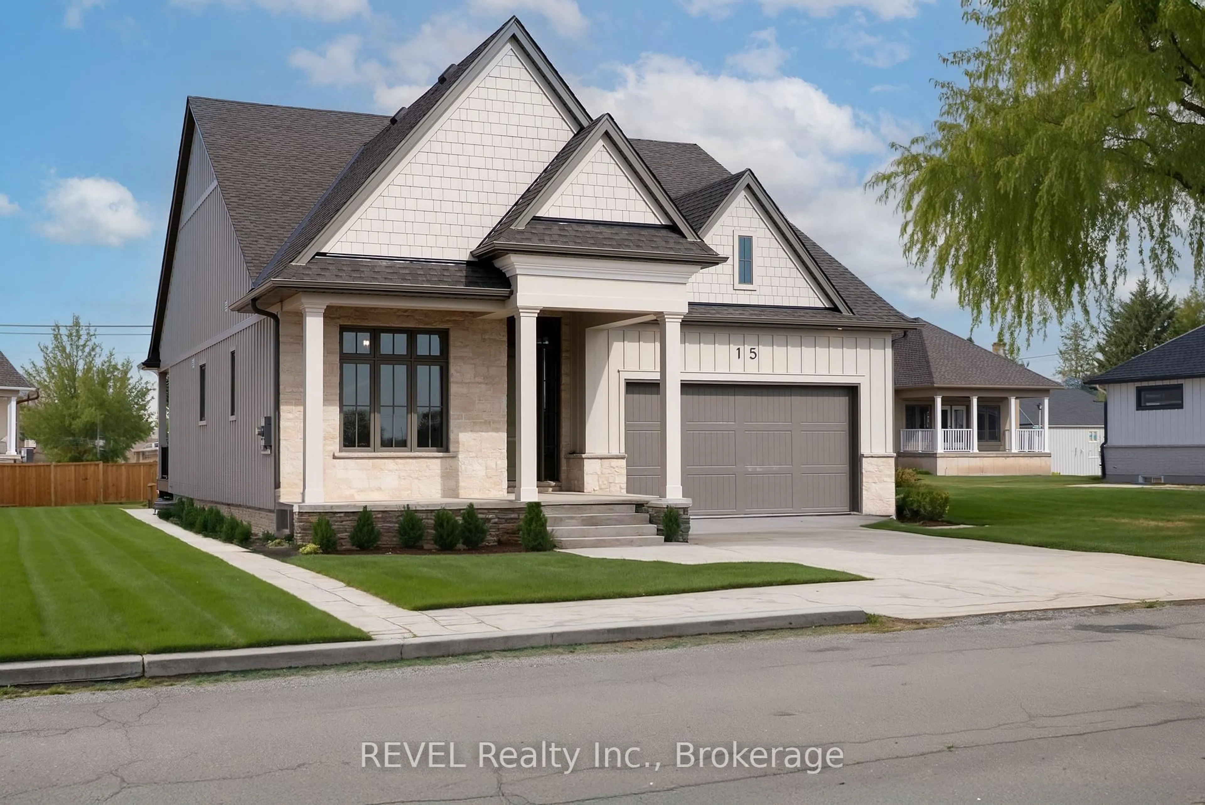 Home with brick exterior material, street for 15 Oakley Dr, Niagara-on-the-Lake Ontario L0S 1J0
