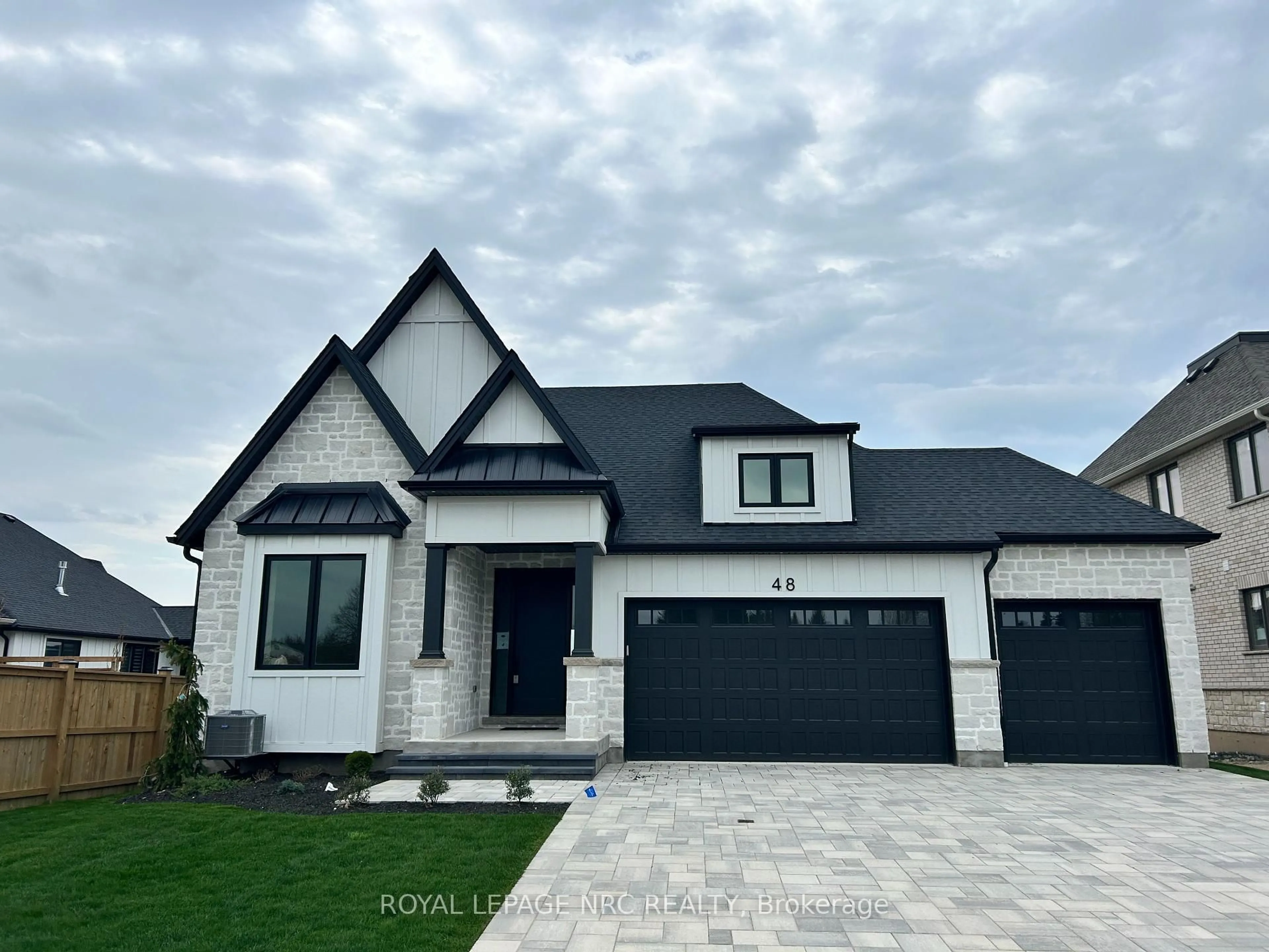 Home with brick exterior material, street for 48 Harvest Dr, Niagara-on-the-Lake Ontario L0S 1J0