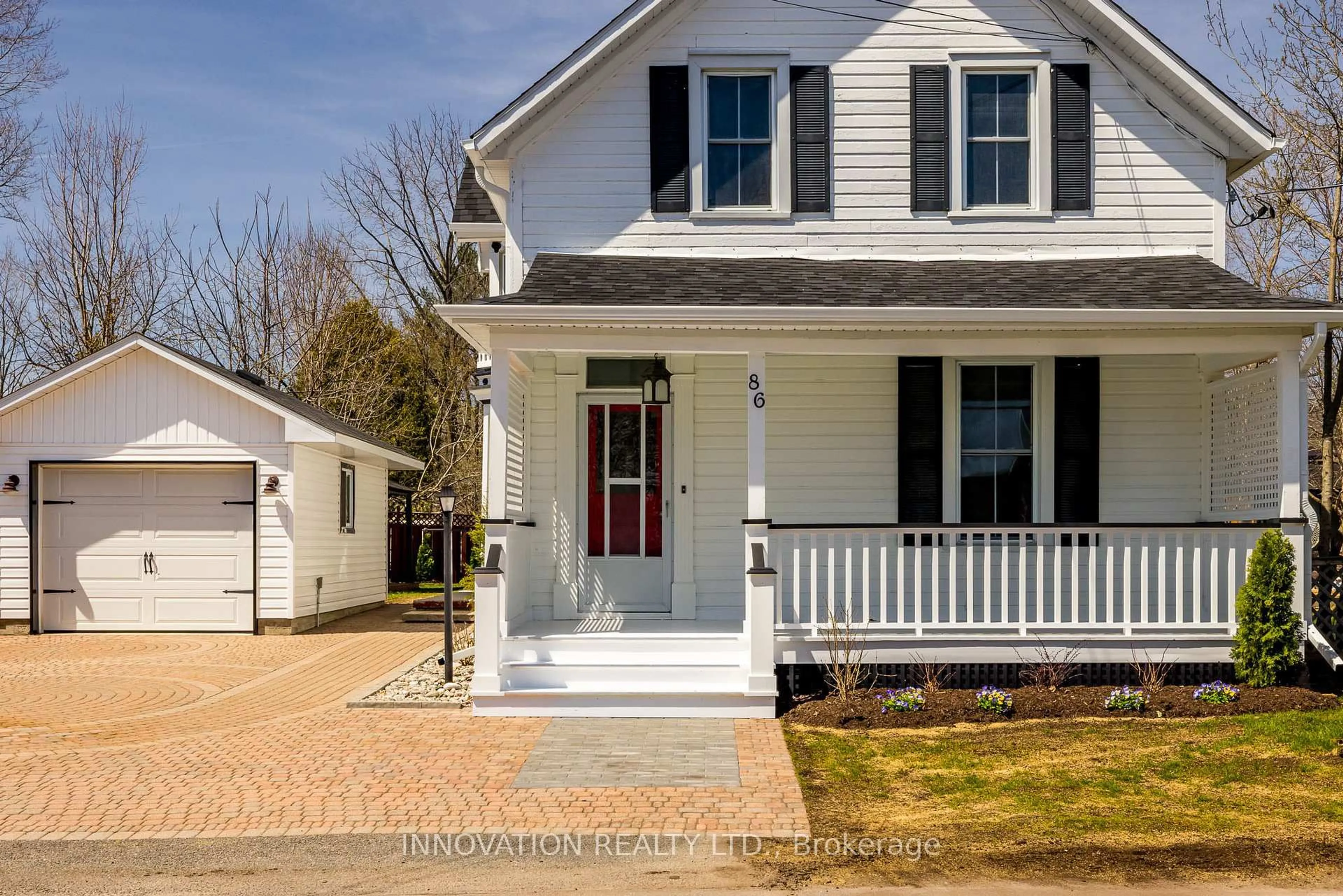 Home with vinyl exterior material, street for 86 Wilkinson St, Almonte Ontario K0A 1A0