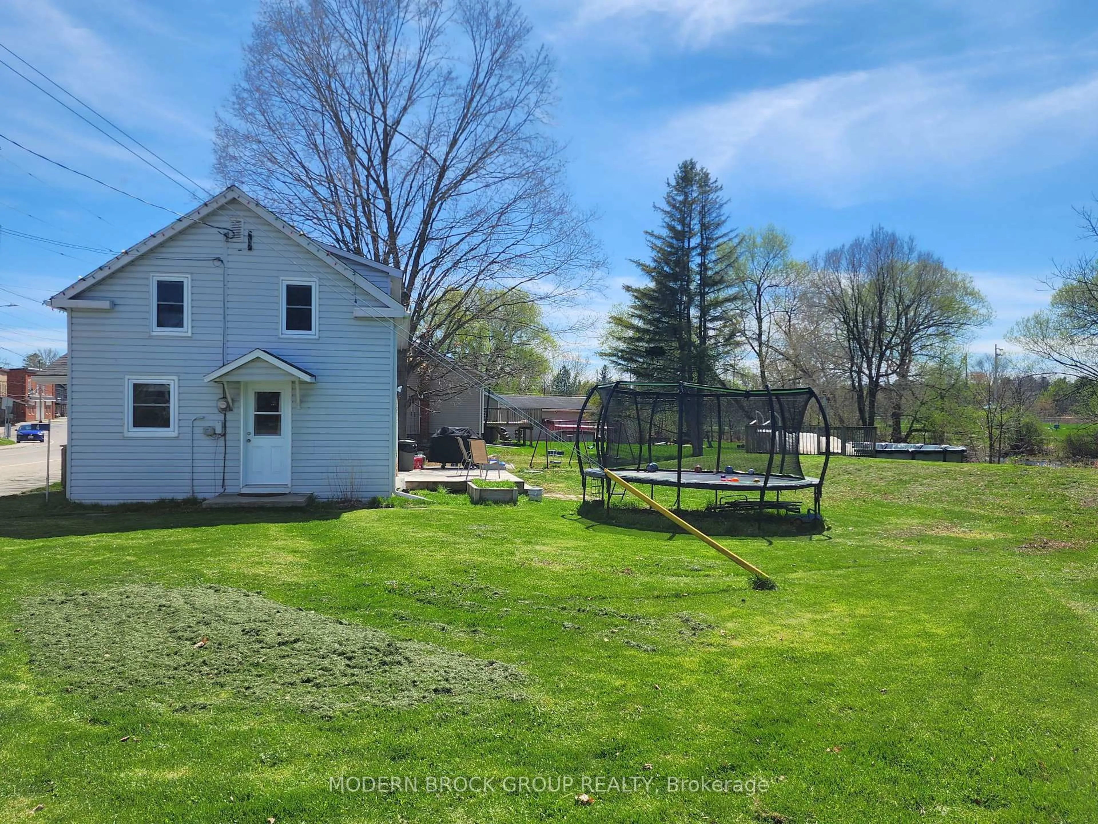A pic from outside/outdoor area/front of a property/back of a property/a pic from drone, water/lake/river/ocean view for 4 Main St, Elizabethtown-Kitley Ontario K0E 1M0