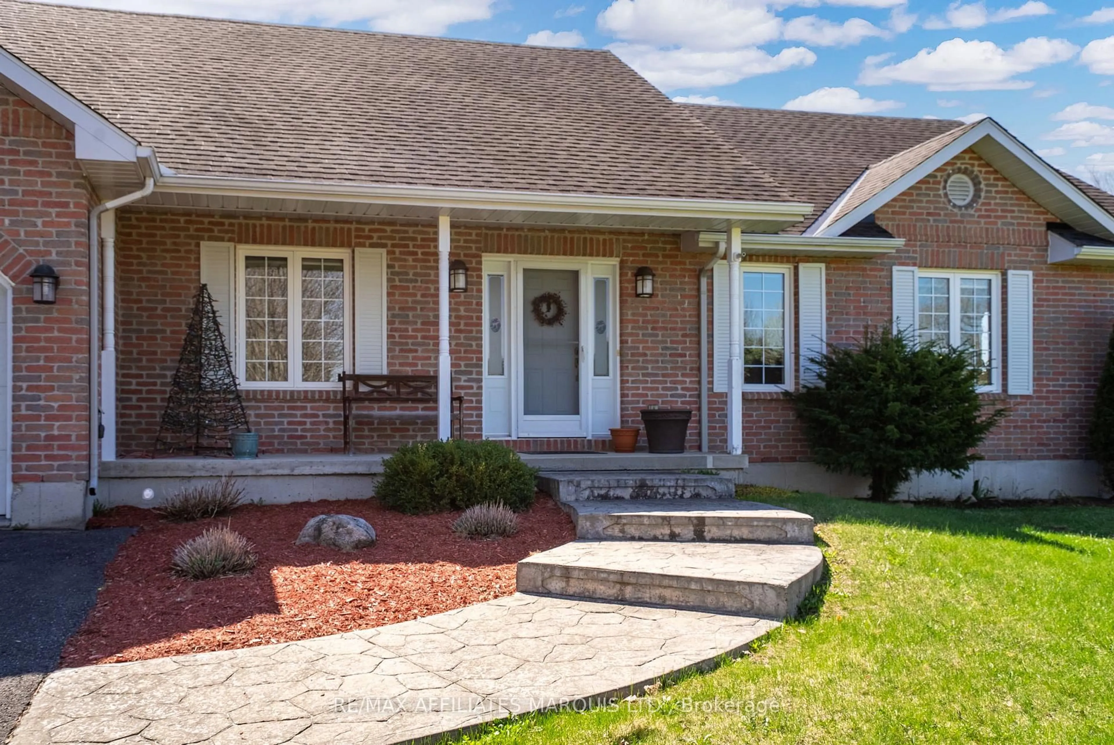 Home with brick exterior material, street for 20448 Eigg Rd, North Glengarry Ontario K0C 1A0