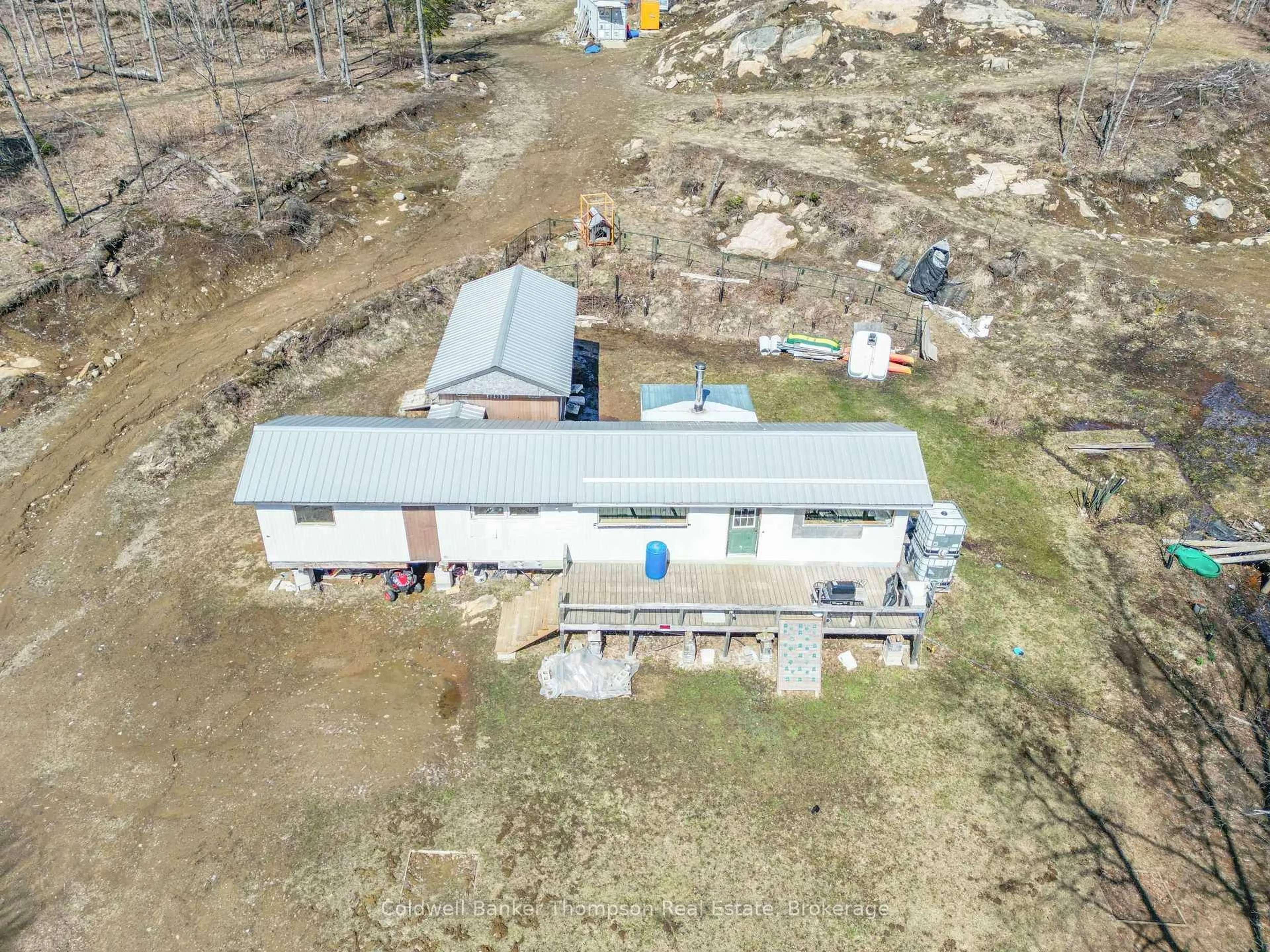 A pic from outside/outdoor area/front of a property/back of a property/a pic from drone, building for 0 Seguin Tr, Perry Ontario P0A 1J0
