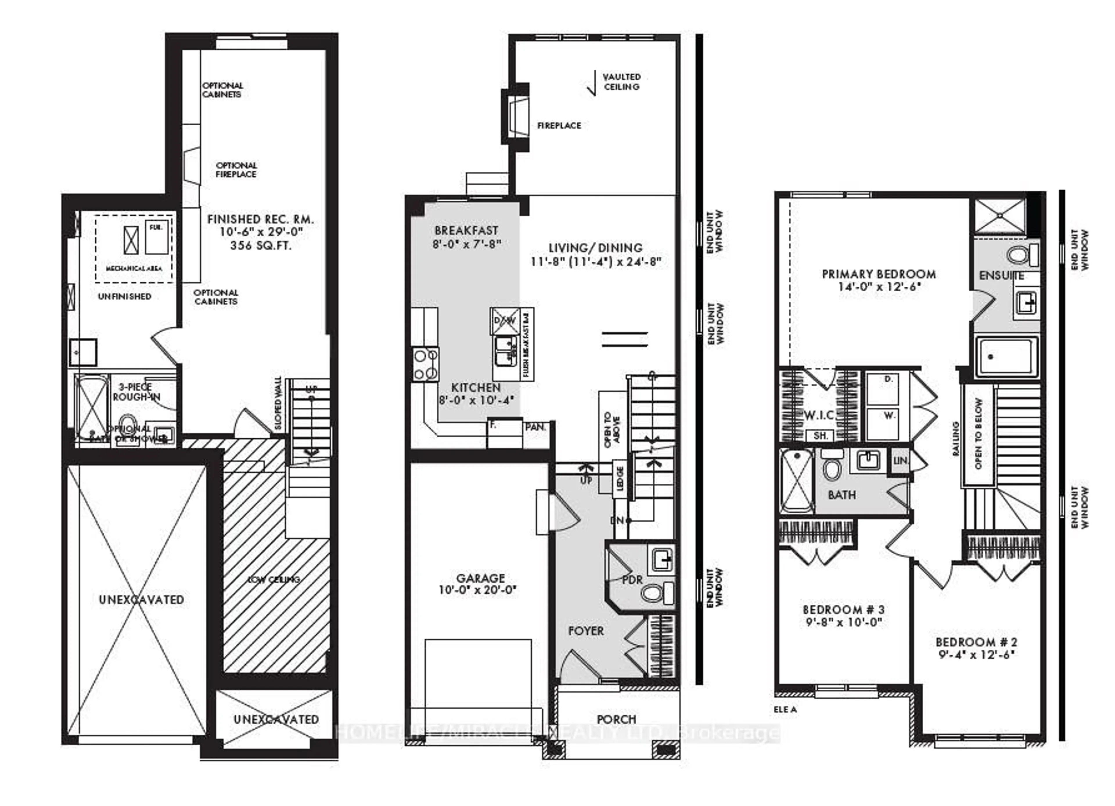 Floor plan for 700 Miikana Rd, Ottawa Ontario K1X 0H7