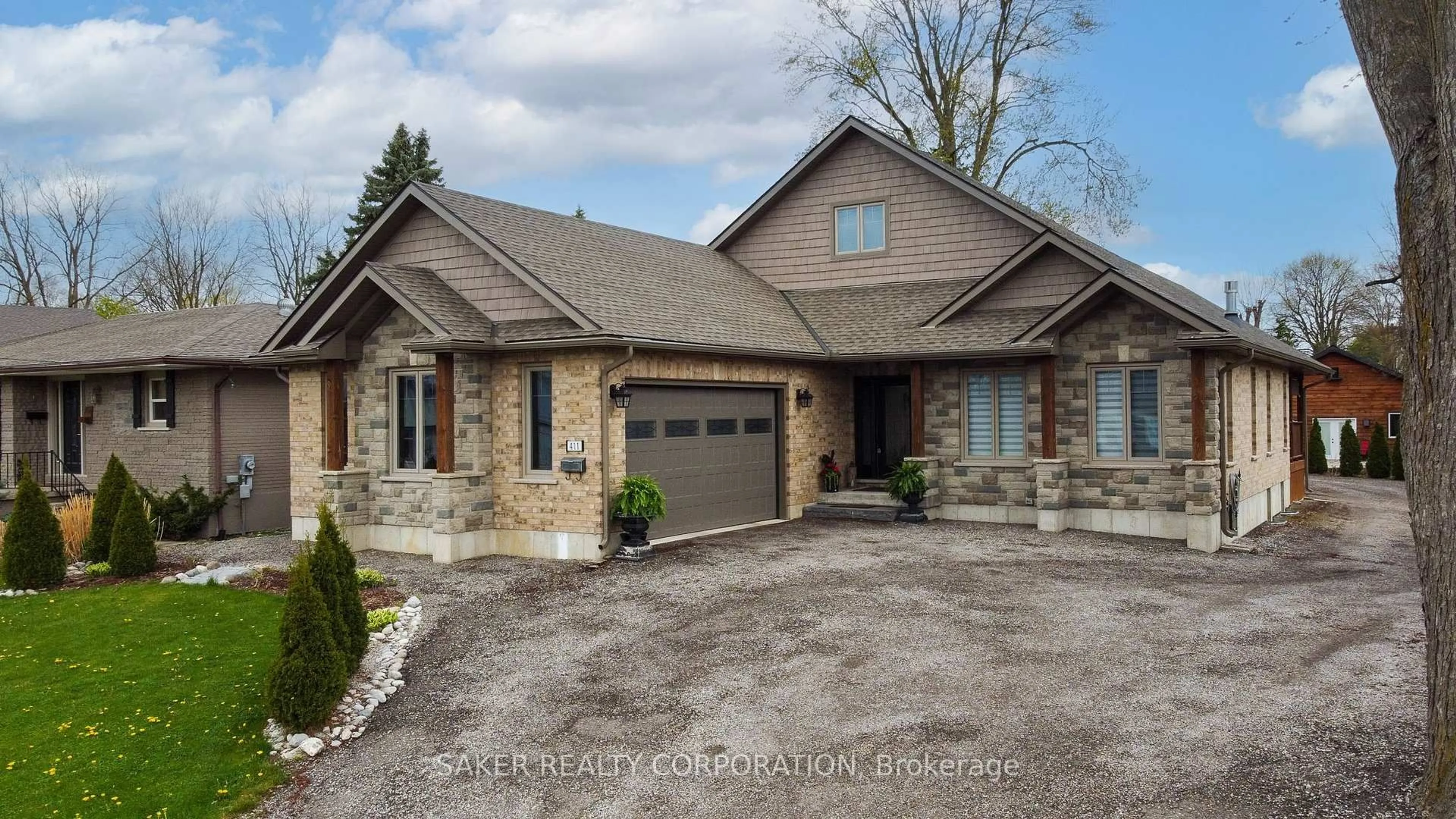 Home with brick exterior material, street for 411 Albert St, Strathroy Caradoc Ontario N7G 1W8