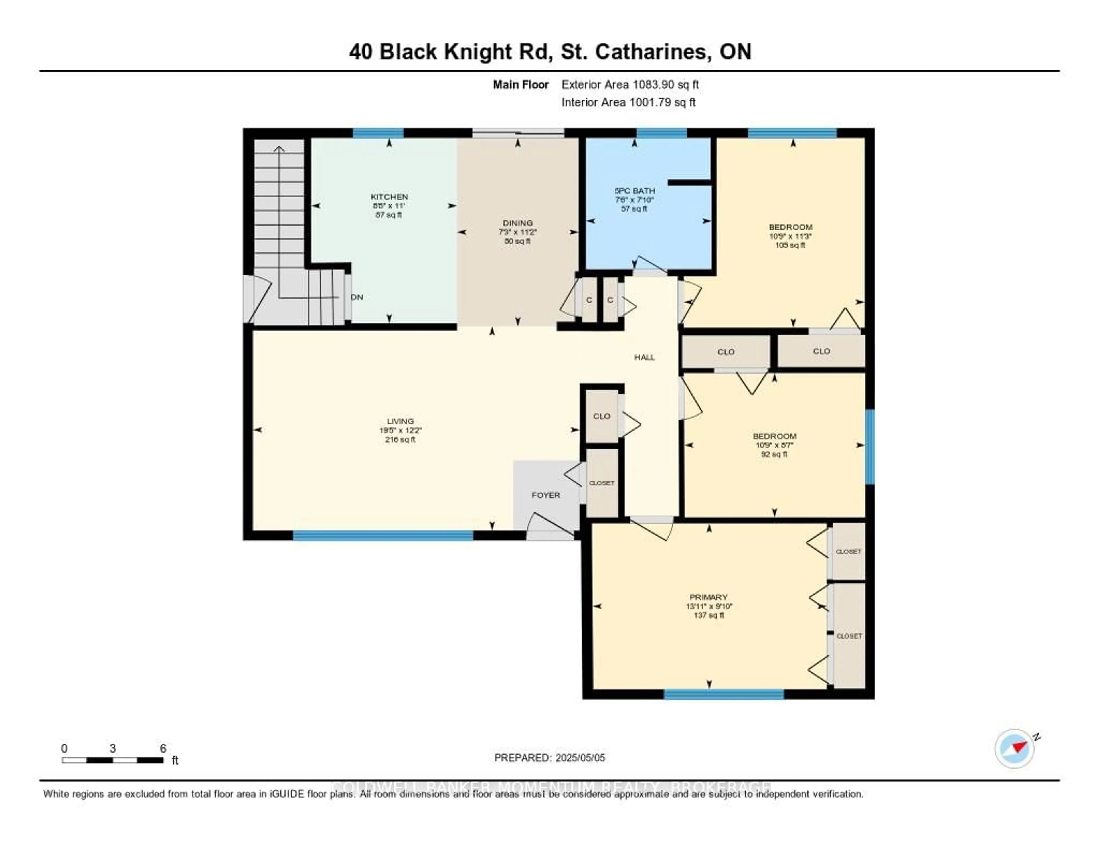 Floor plan for 40 Black Knight Rd, St. Catharines Ontario L2N 3C2
