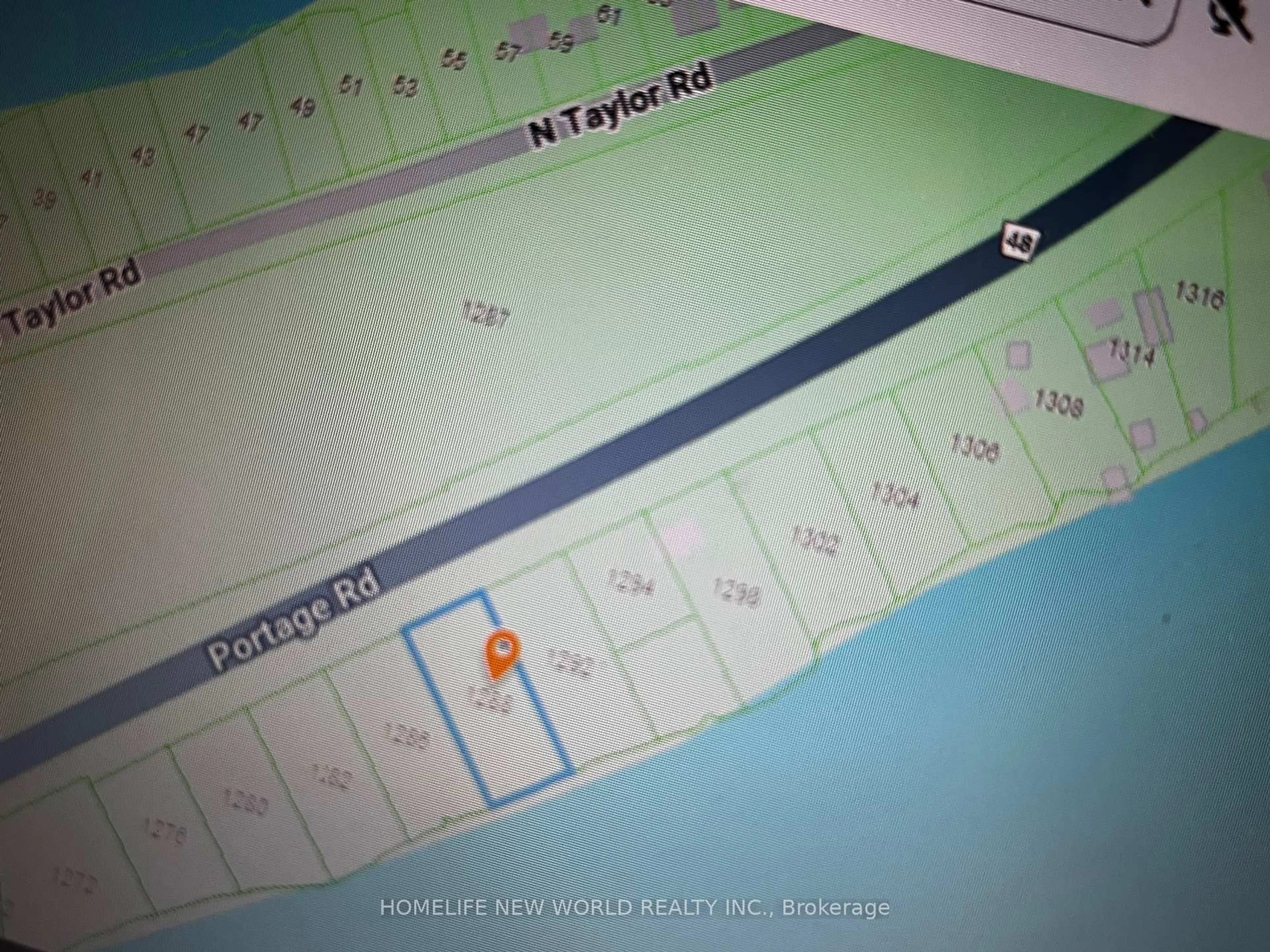 Picture of a map for 1288 Portage Rd, Kawartha Lakes Ontario K0M 2B0