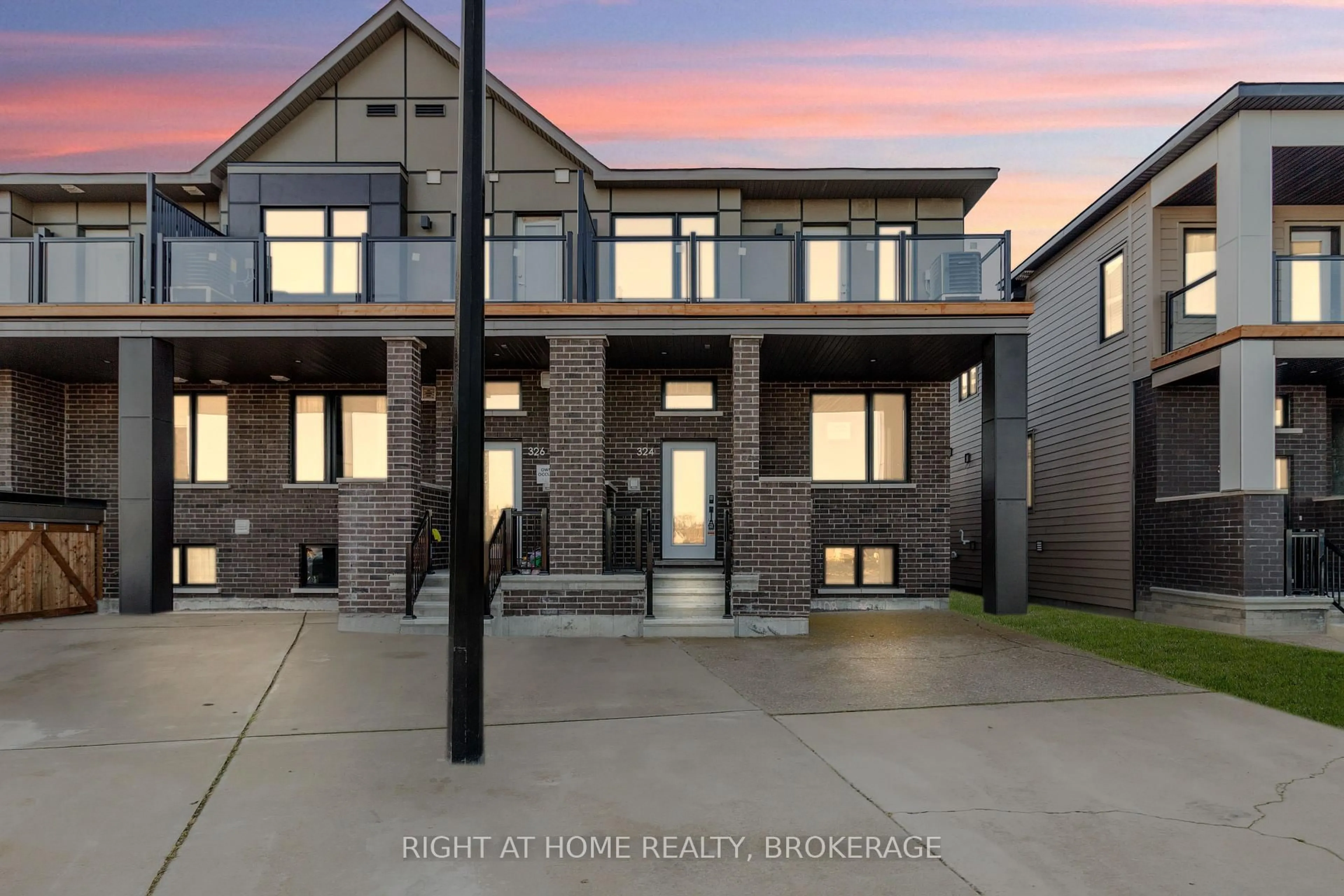 Home with brick exterior material, street for 324 Catsfoot Walk, Ottawa Ontario K2J 7G7