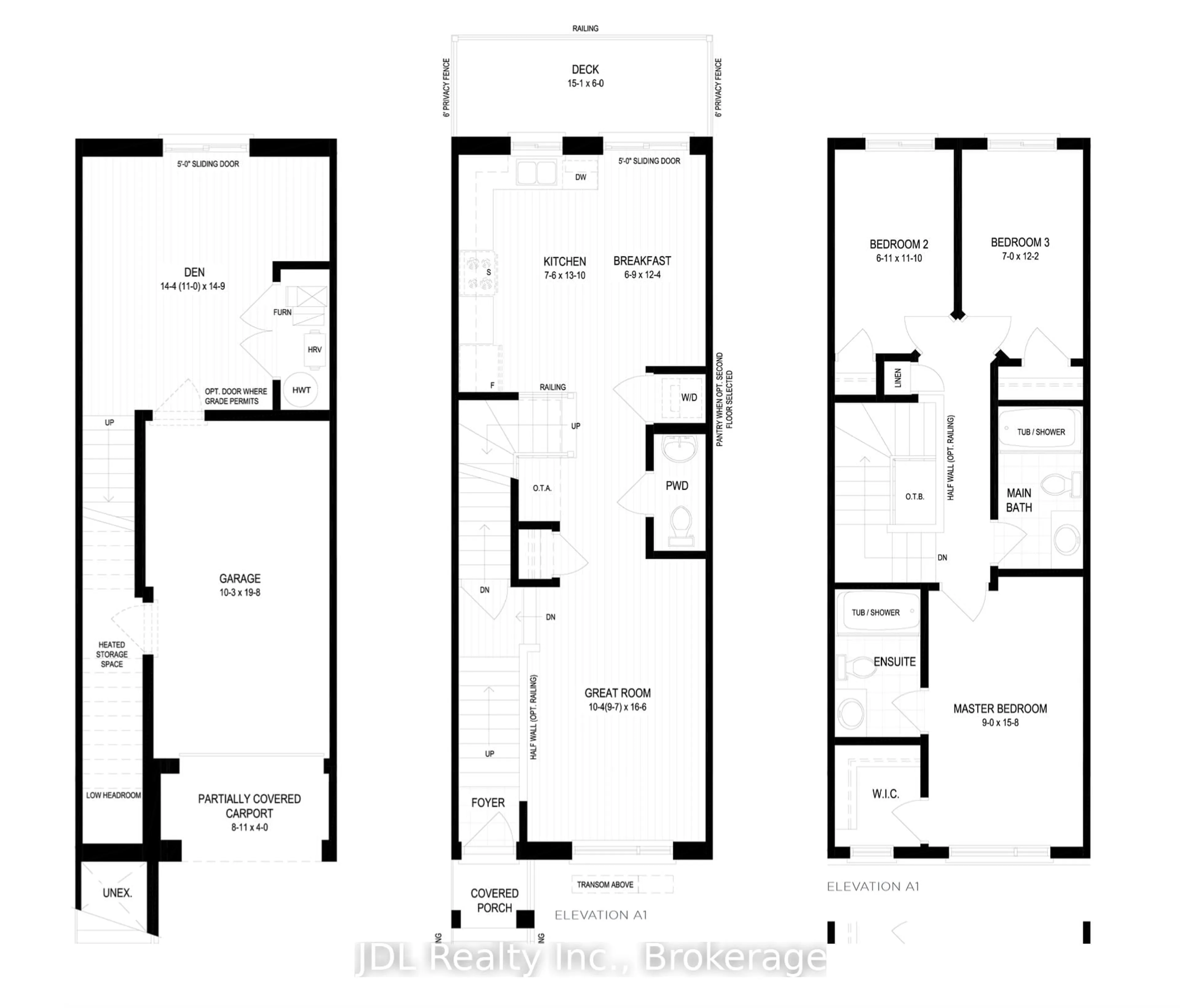 Floor plan for 461 Blackburn Dr #80, Brant Ontario N3T 0W9