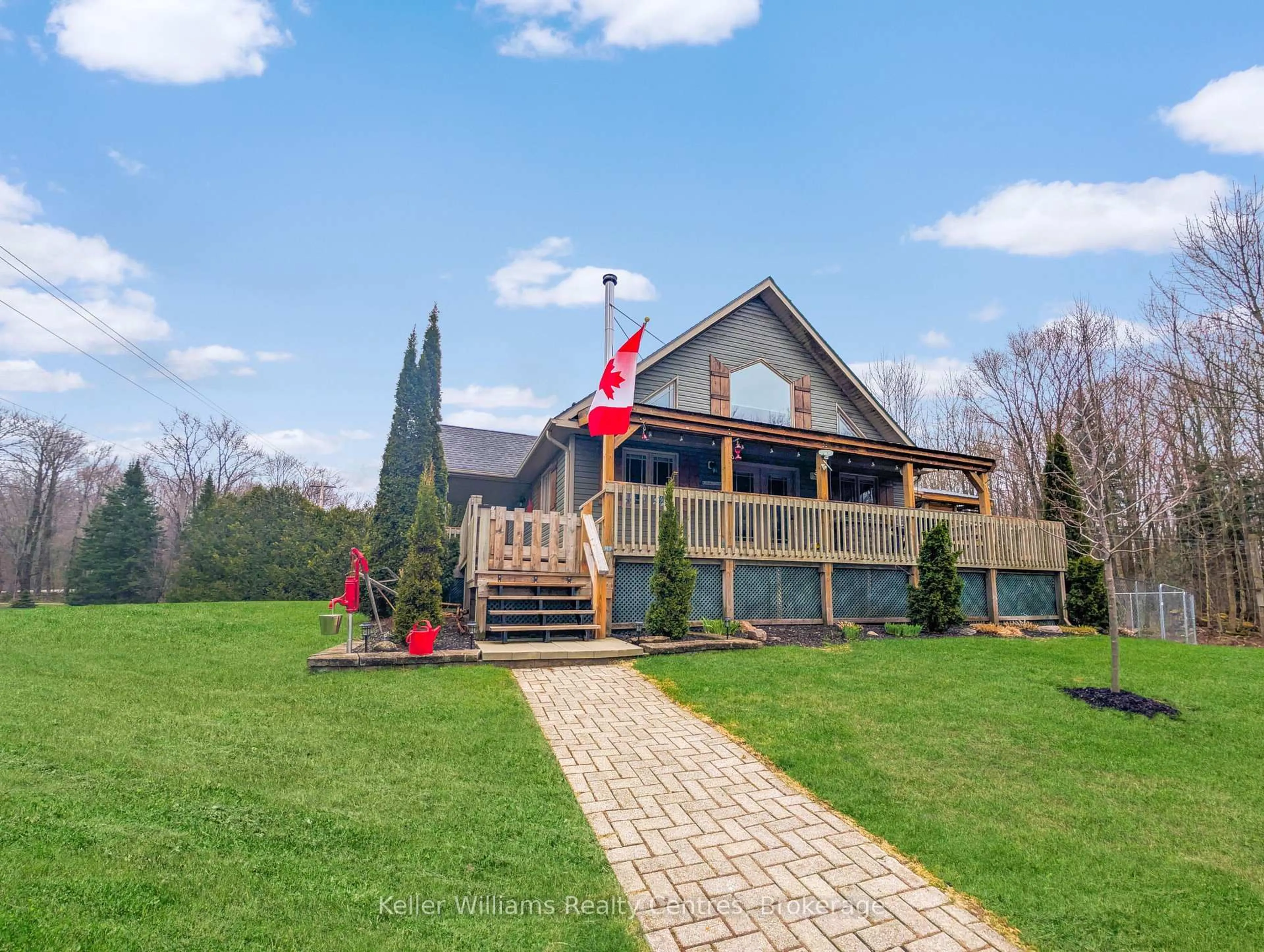 A pic from outside/outdoor area/front of a property/back of a property/a pic from drone, water/lake/river/ocean view for 462028 Concession 24 Concession, Georgian Bluffs Ontario N0H 2T0