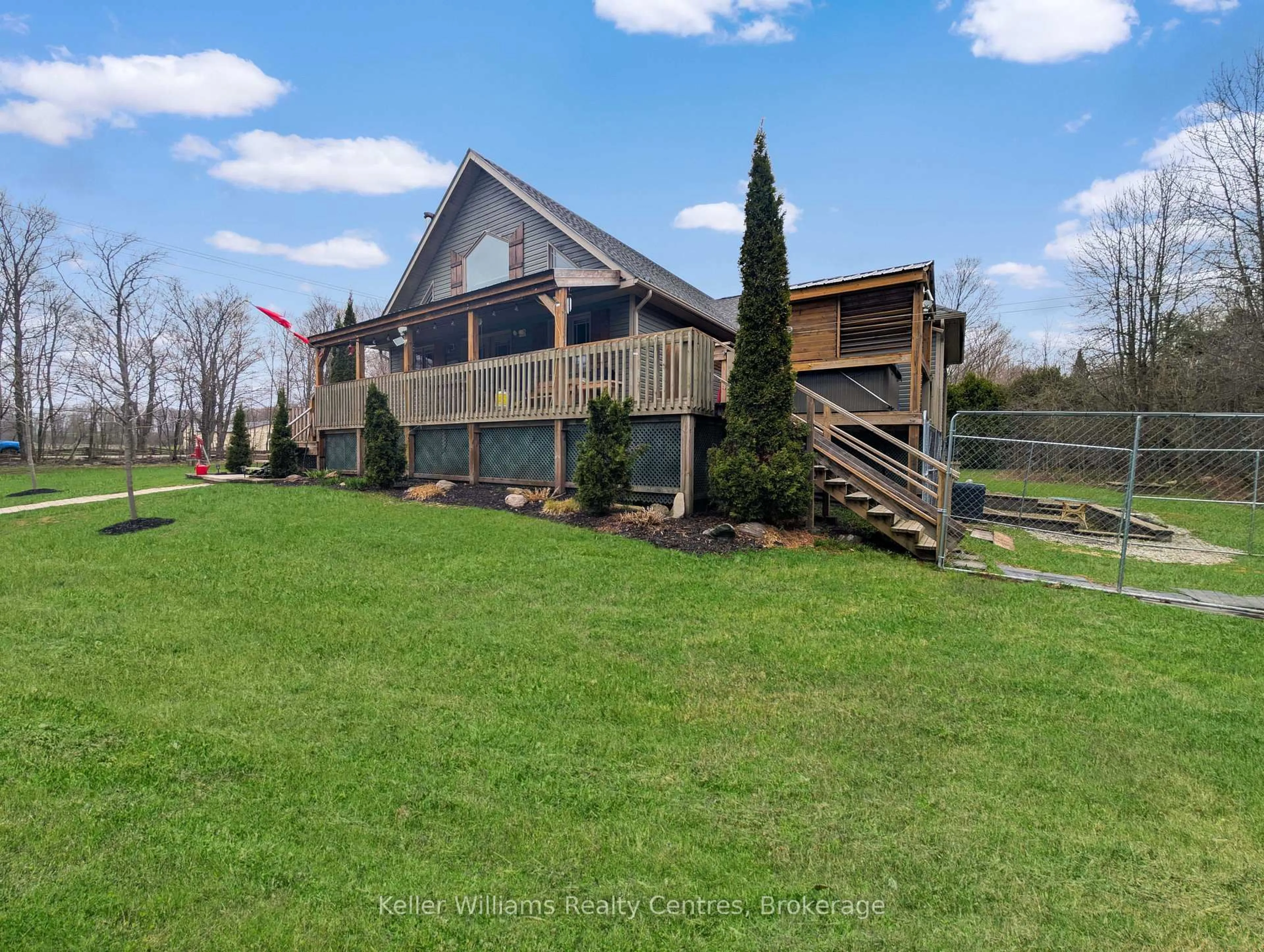 A pic from outside/outdoor area/front of a property/back of a property/a pic from drone, water/lake/river/ocean view for 462028 Concession 24 Concession, Georgian Bluffs Ontario N0H 2T0