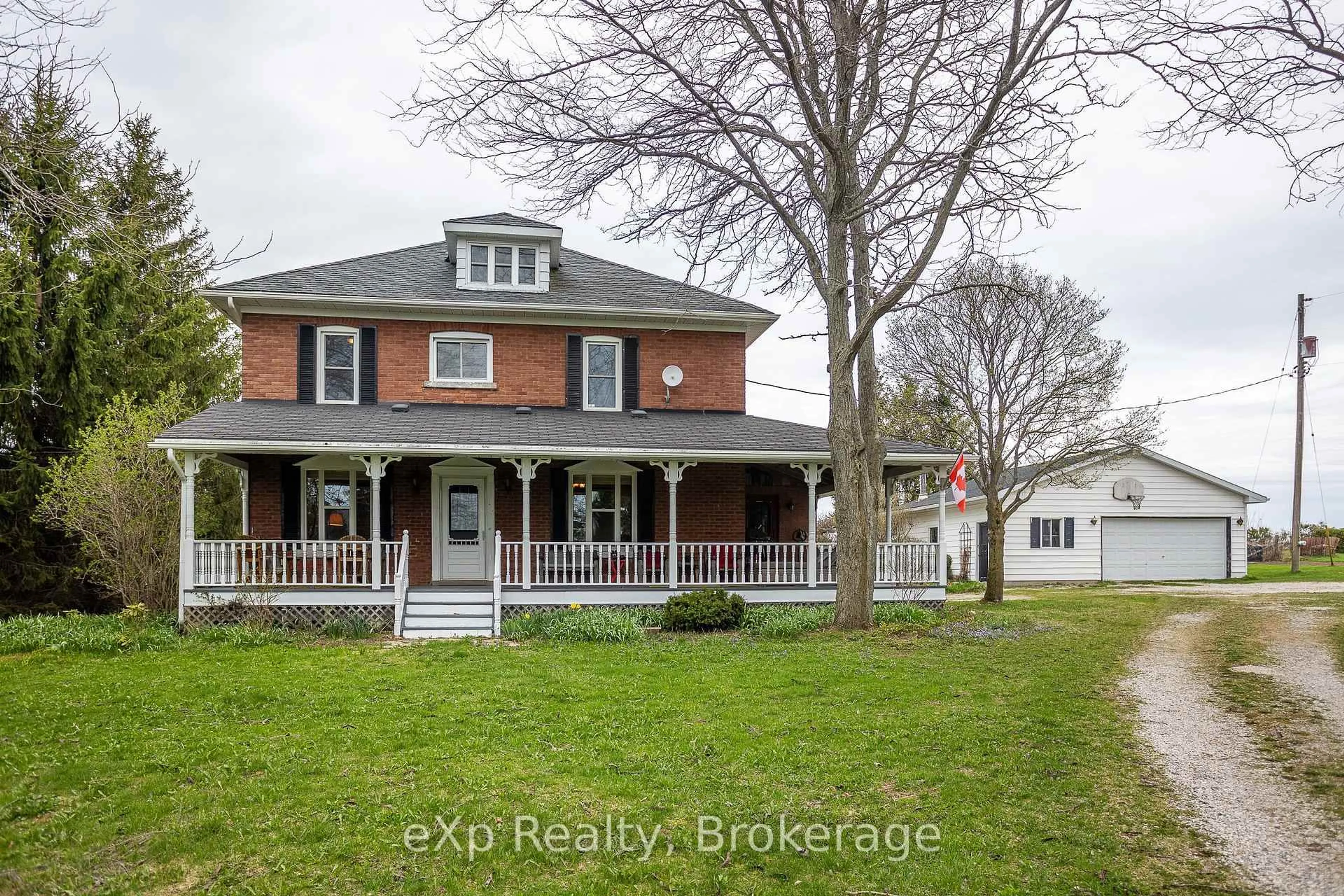 A pic from outside/outdoor area/front of a property/back of a property/a pic from drone, street for 324359 Sideroad 27 N/A, Meaford Ontario N0H 1B0