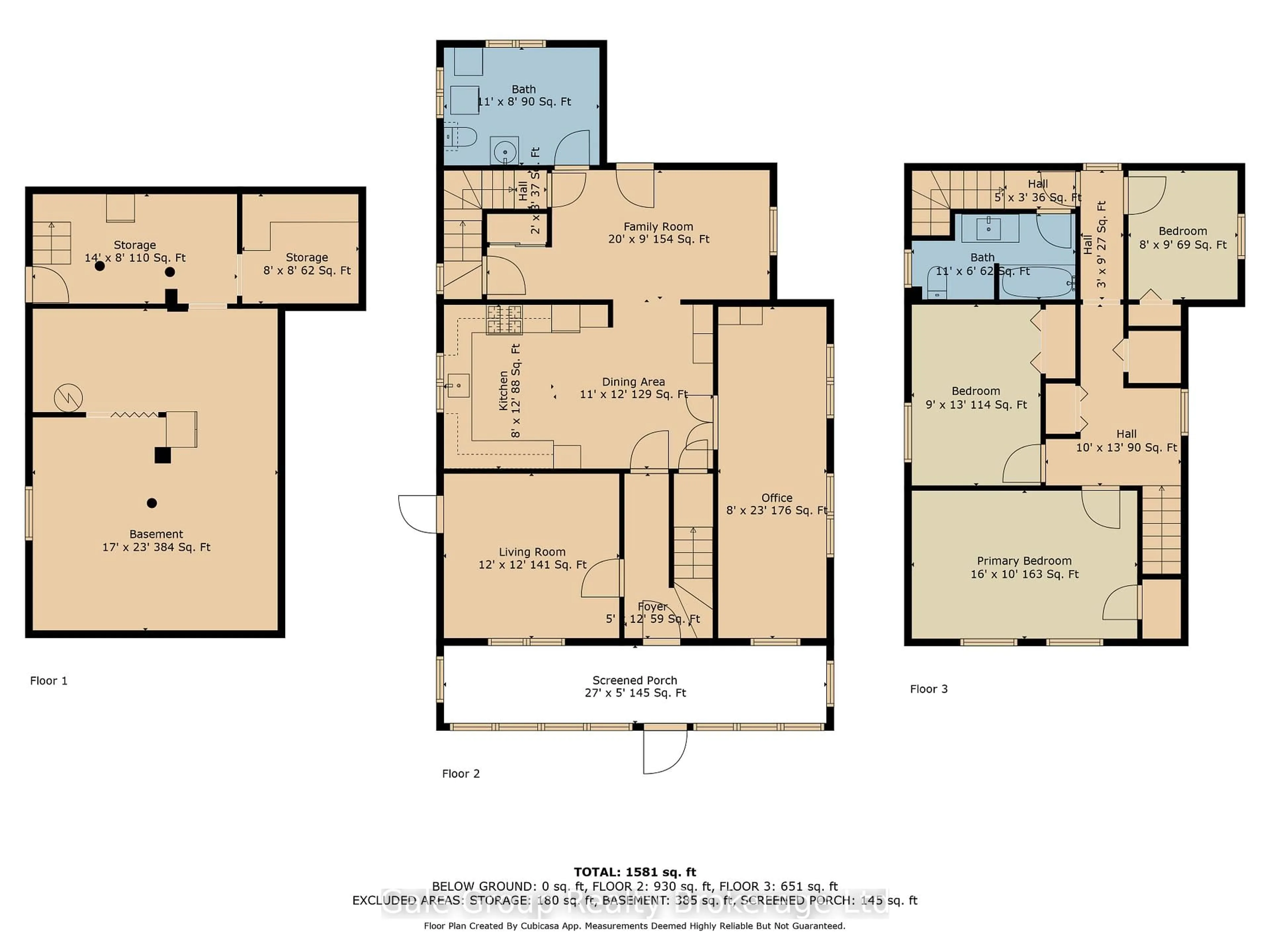 Floor plan for 141 Dundas St, Woodstock Ontario N4S 1A1
