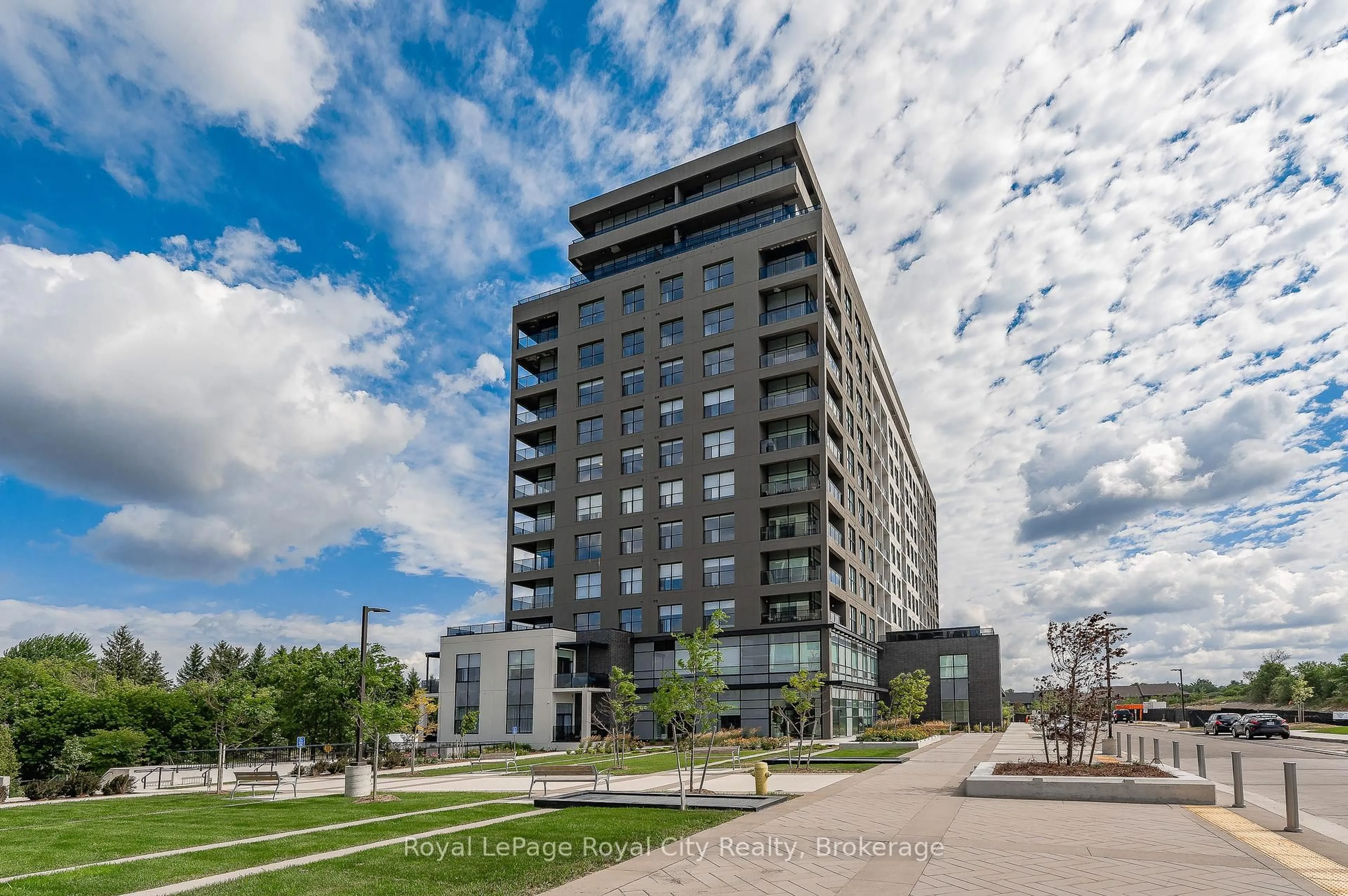 A pic from outside/outdoor area/front of a property/back of a property/a pic from drone, building for 1880 Gordon St #1109, Guelph Ontario N1L 0P5