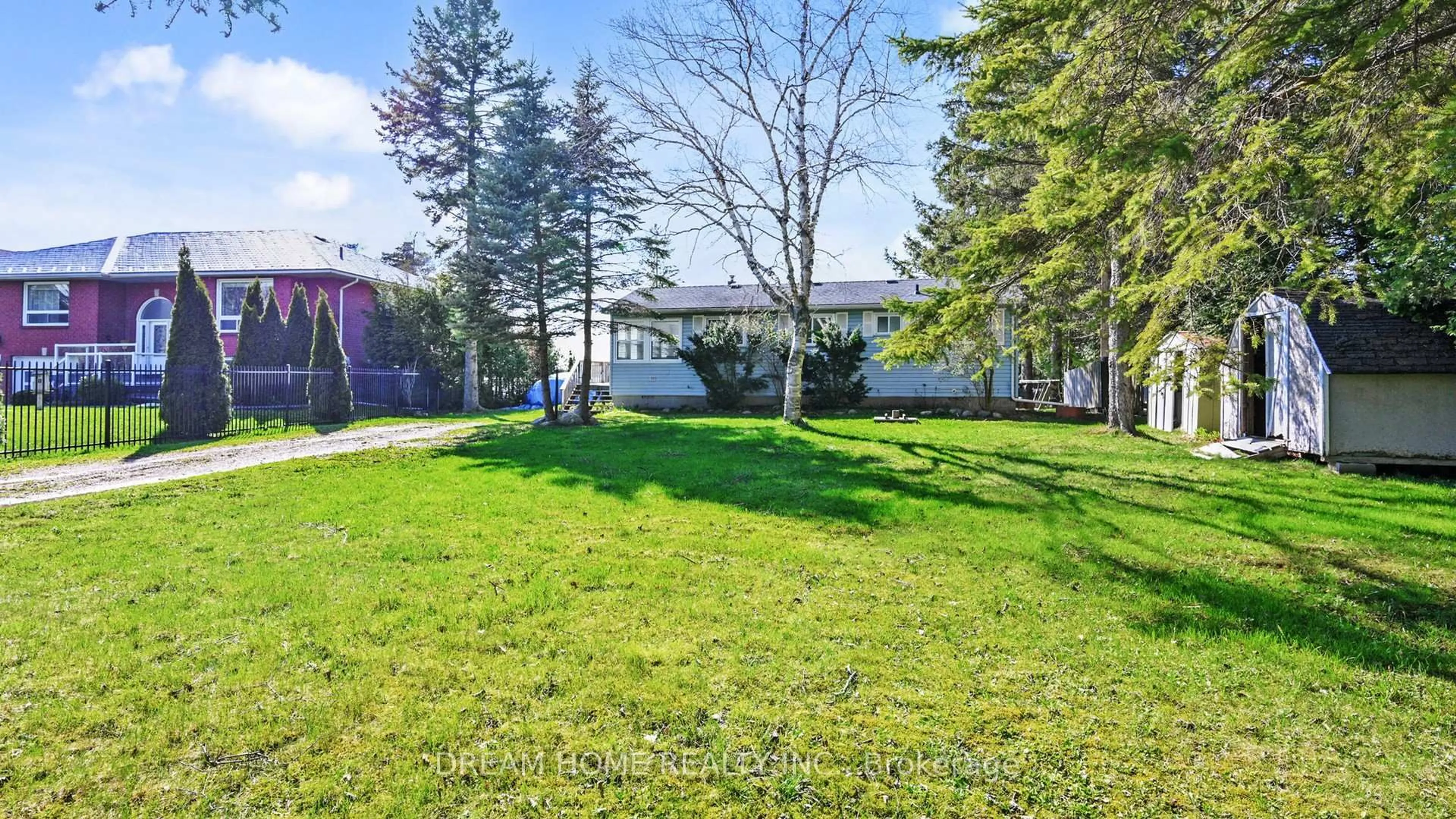 A pic from outside/outdoor area/front of a property/back of a property/a pic from drone, water/lake/river/ocean view for 33 Cedar Cres, Kawartha Lakes Ontario L0B 1K0