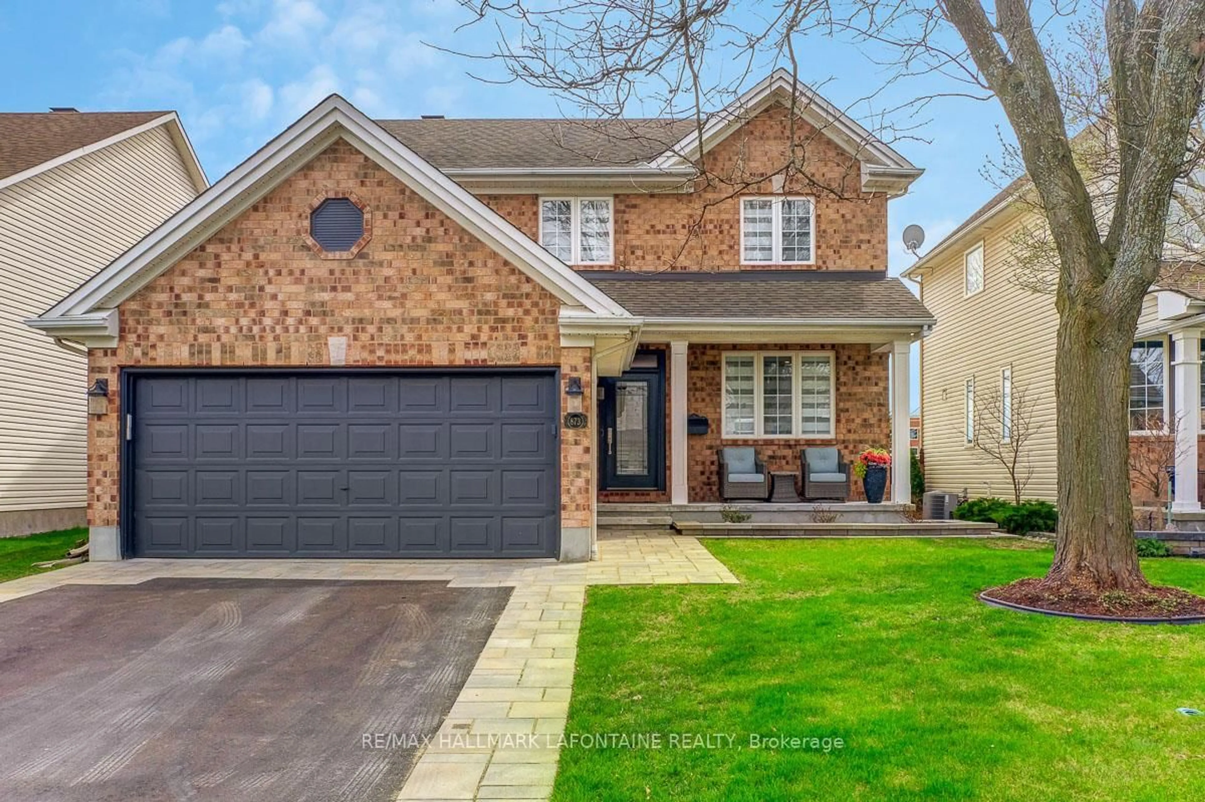 Home with brick exterior material, street for 873 Como Cres, Ottawa Ontario K4A 4A4