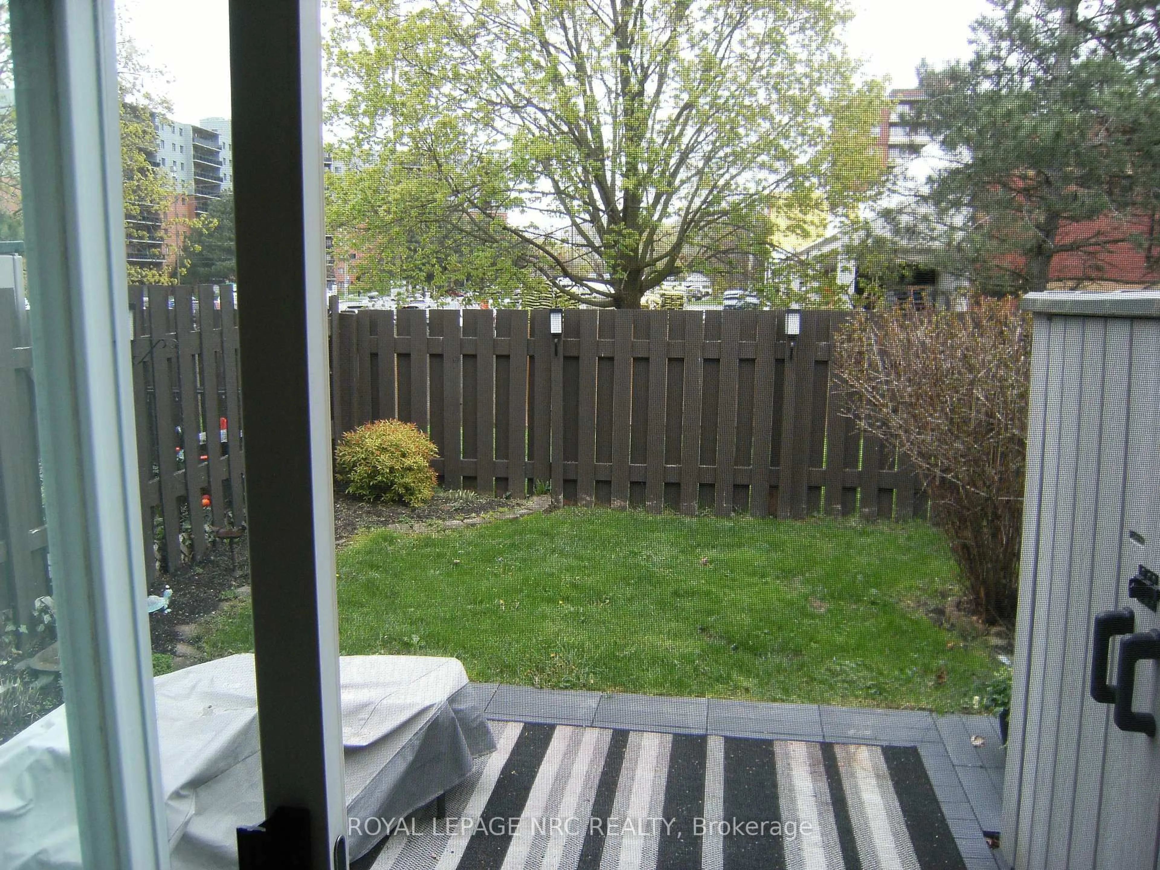 Patio, forest/trees view for 50 Lakeshore Rd #9, St. Catharines Ontario L2N 6P8