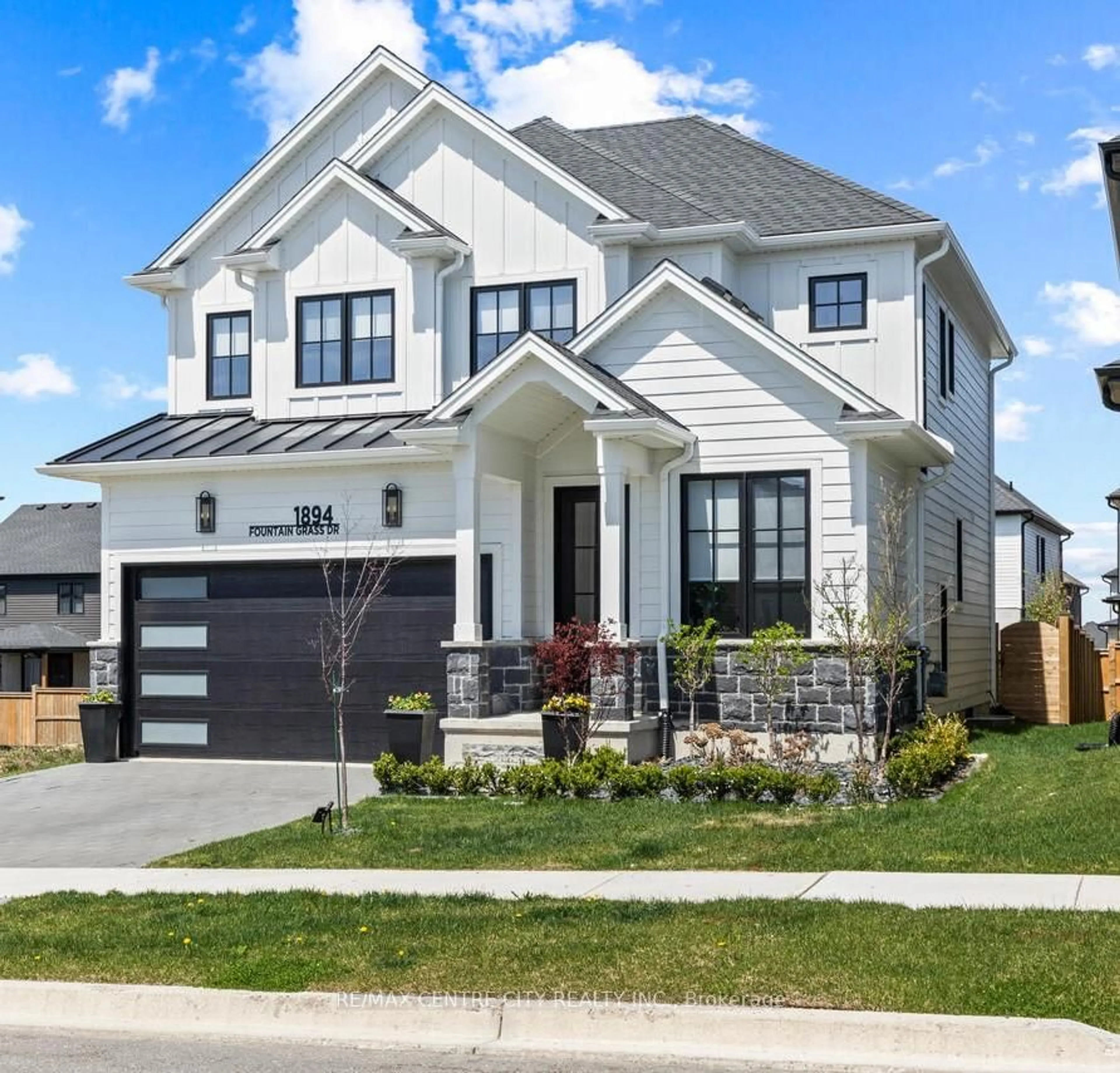 Home with brick exterior material, street for 1894 Fountain Grass Dr, London South Ontario N6K 4P9