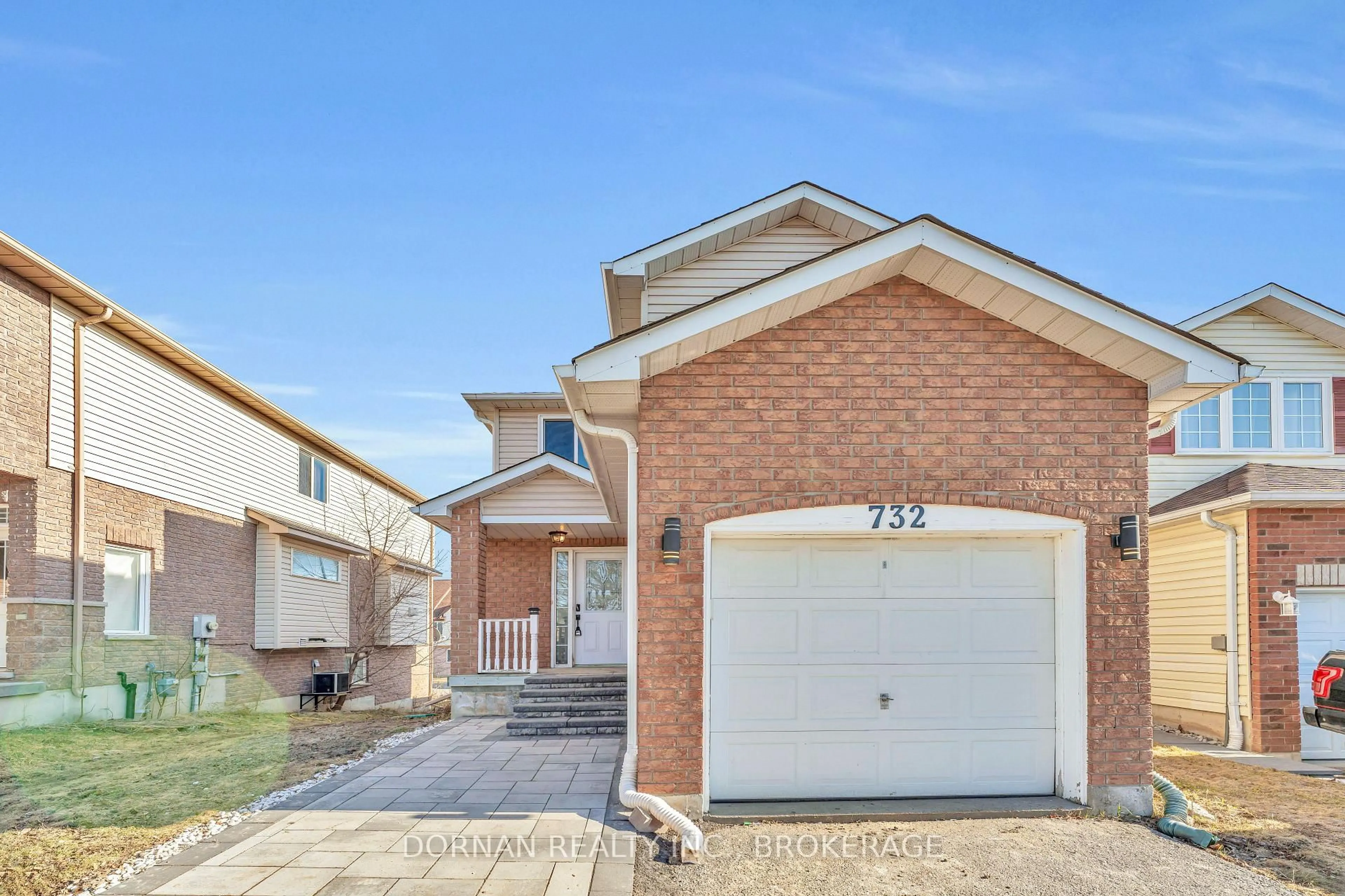 Home with brick exterior material, street for 732 Trailview Dr, Peterborough South Ontario K9J 8P2