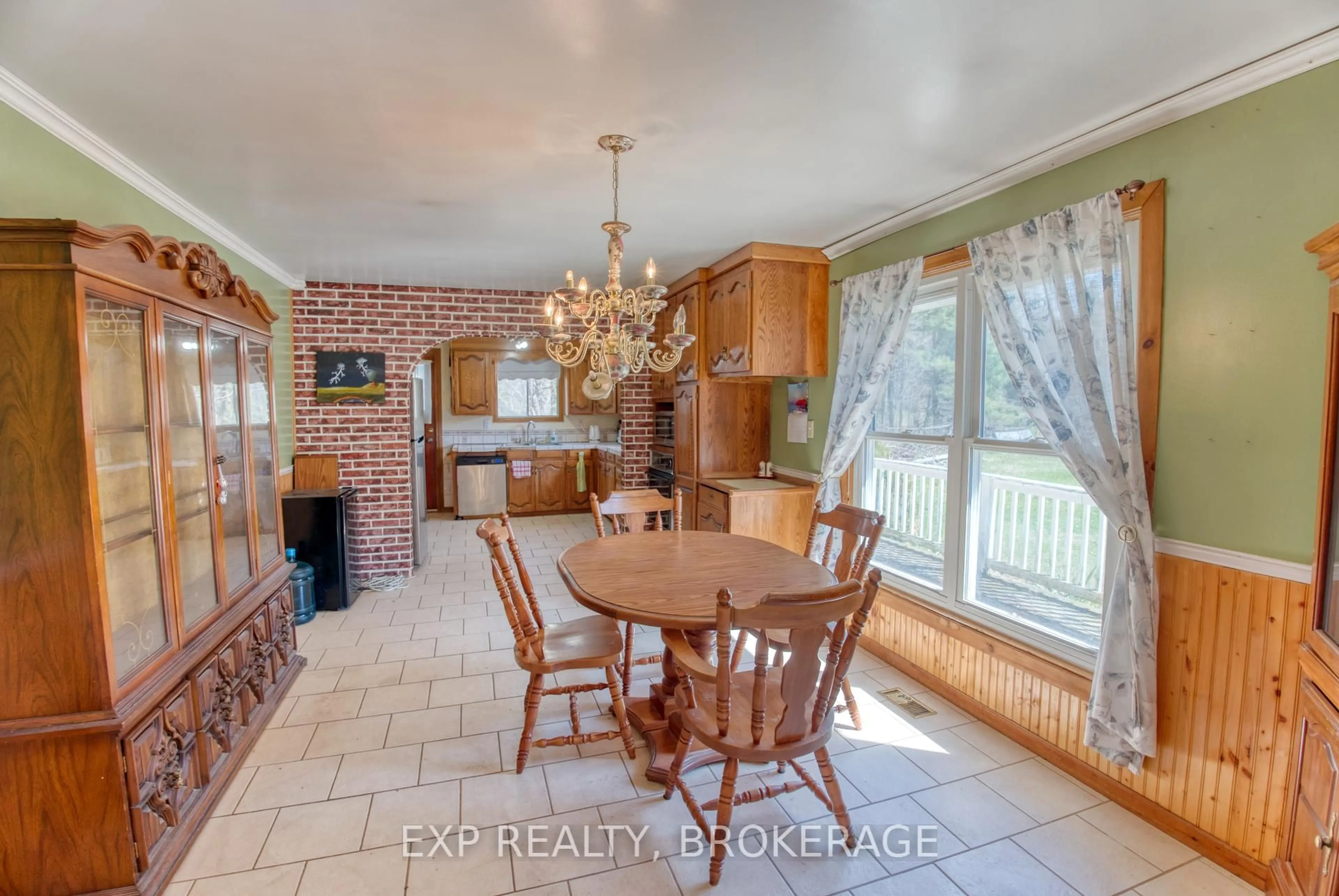 Dining room, ceramic/tile floor for 2281 Upper Flinton Rd, Kaladar Ontario K0H 1P0