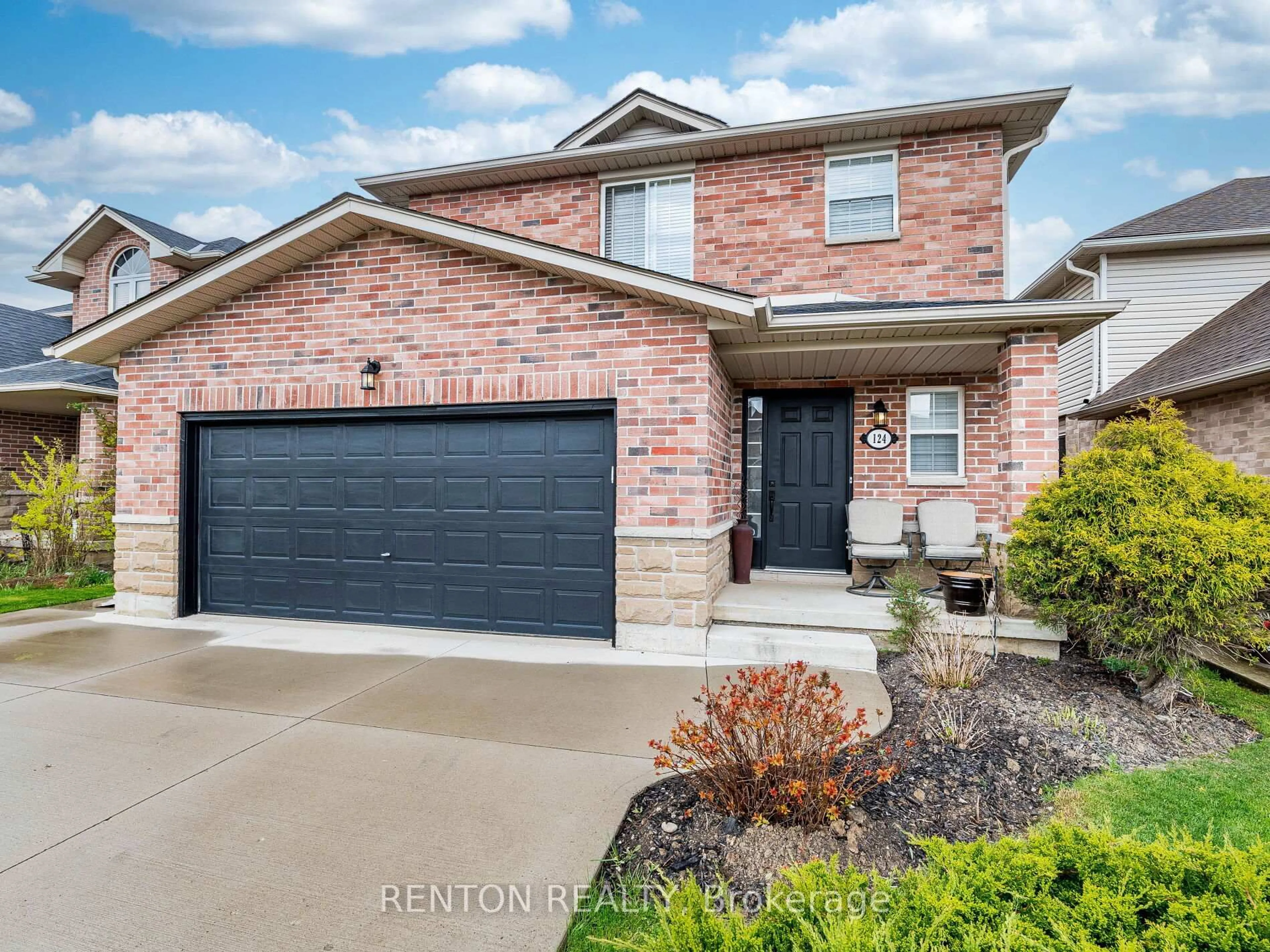 Home with brick exterior material, street for 124 Rosebury Way, Hamilton Ontario L0R 1W0