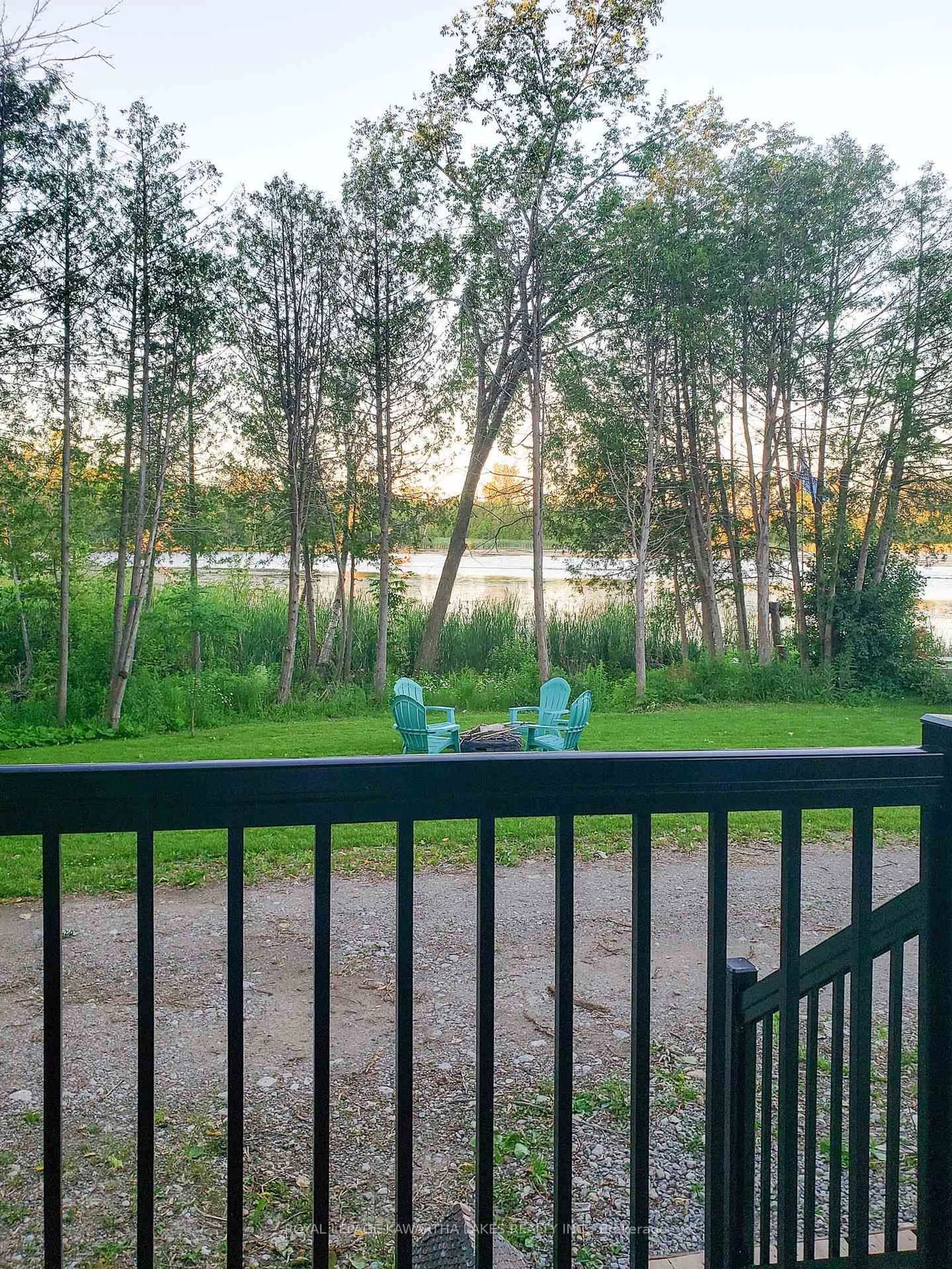 Patio, water/lake/river/ocean view for 657 Thunder Bridge Rd #WV19, Kawartha Lakes Ontario K9V 4R1